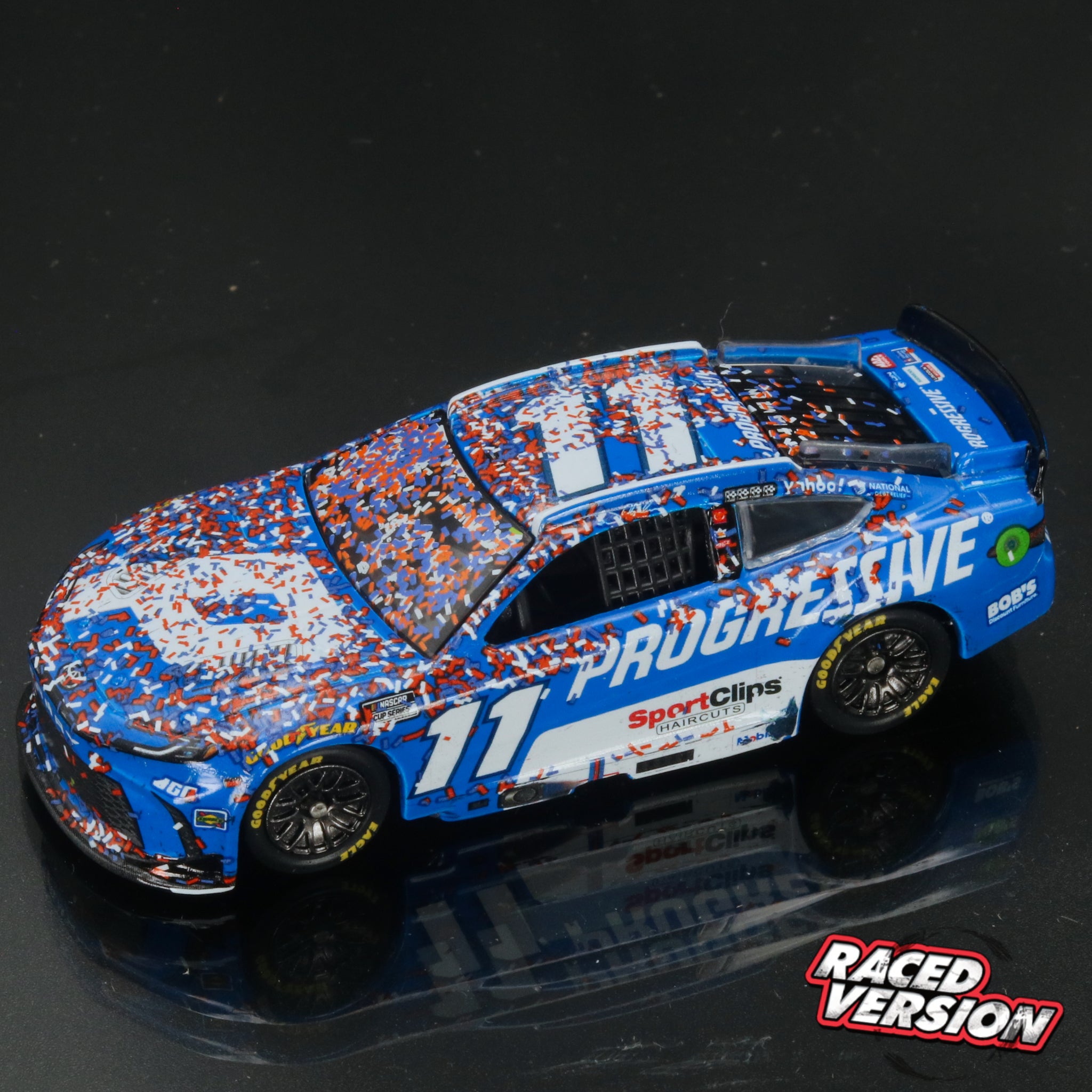 Denny Hamlin 2025 Progressive Insurance Dover Motor Speedway Race Win 1:64 Diecast