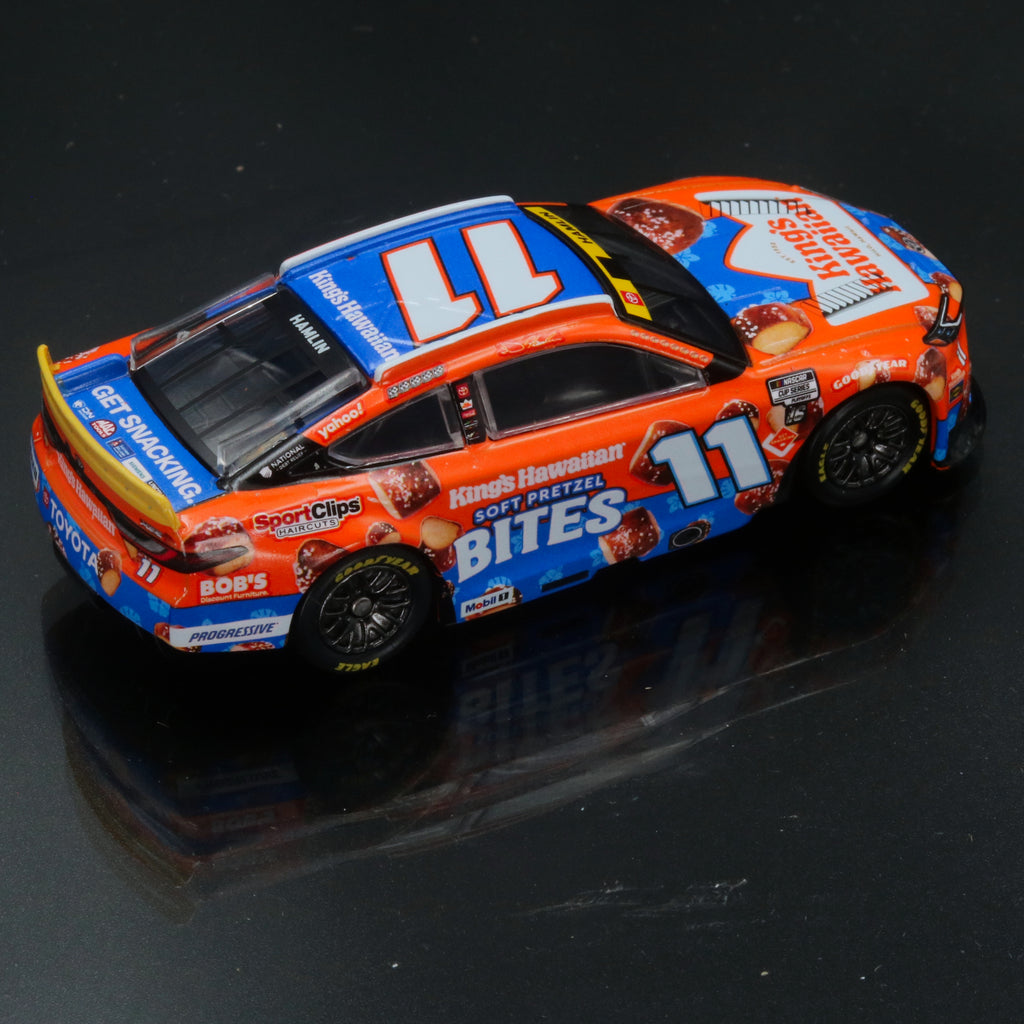 Denny Hamlin 2025 King's Hawaiian Soft Pretzel Bites 1:64 Diecast