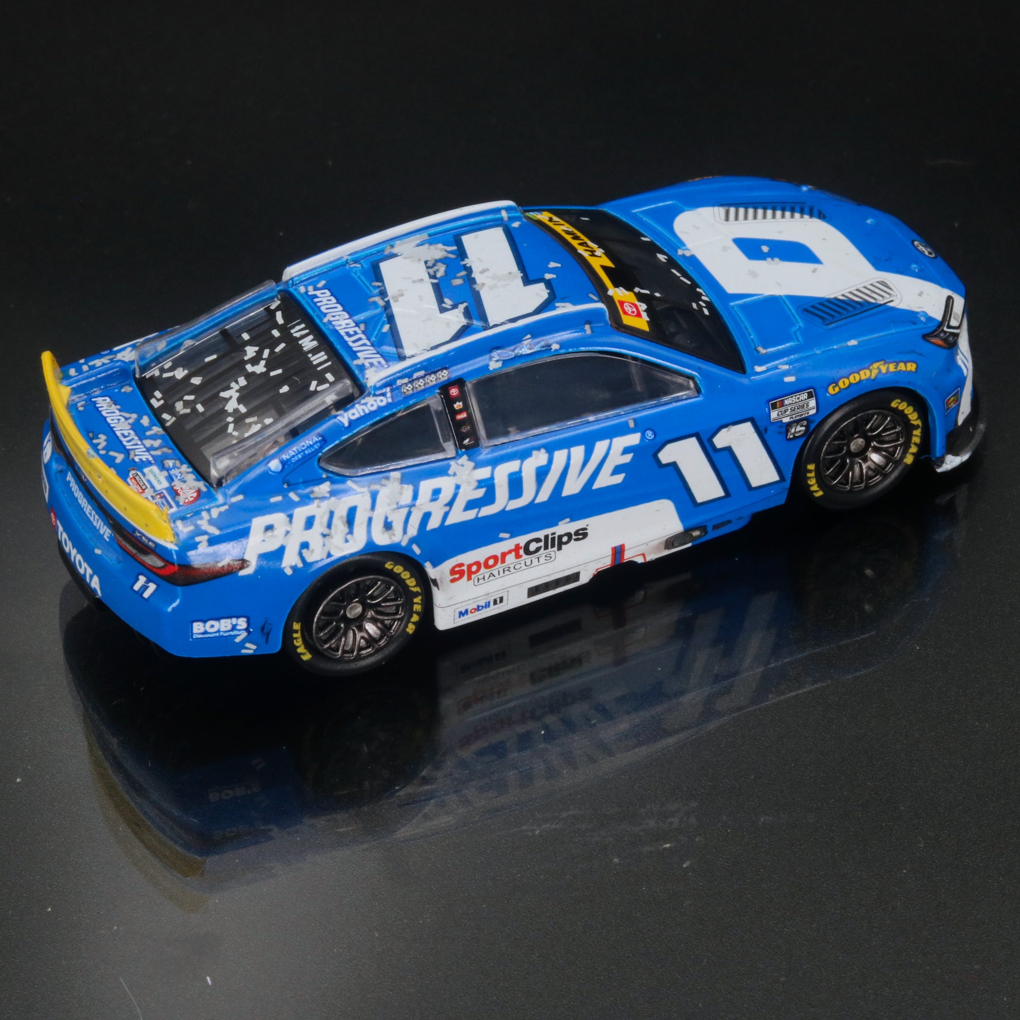 Denny Hamlin 2025 Progressive Insurance World Wide Technology Raceway Race Win 1:64 Diecast
