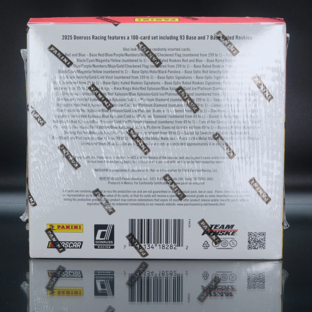 2025 Panini Donruss NASCAR Racing Hobby Box