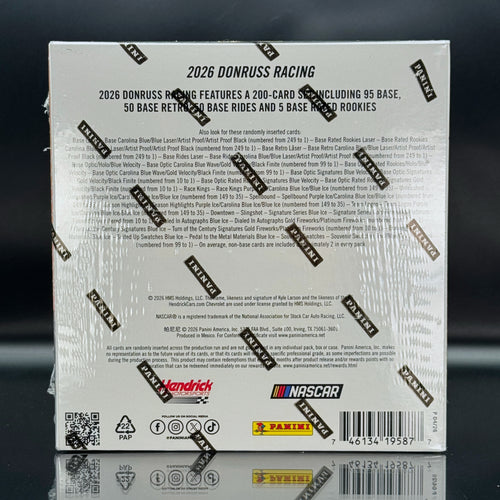 2026 Panini Donruss NASCAR Racing Mega Box