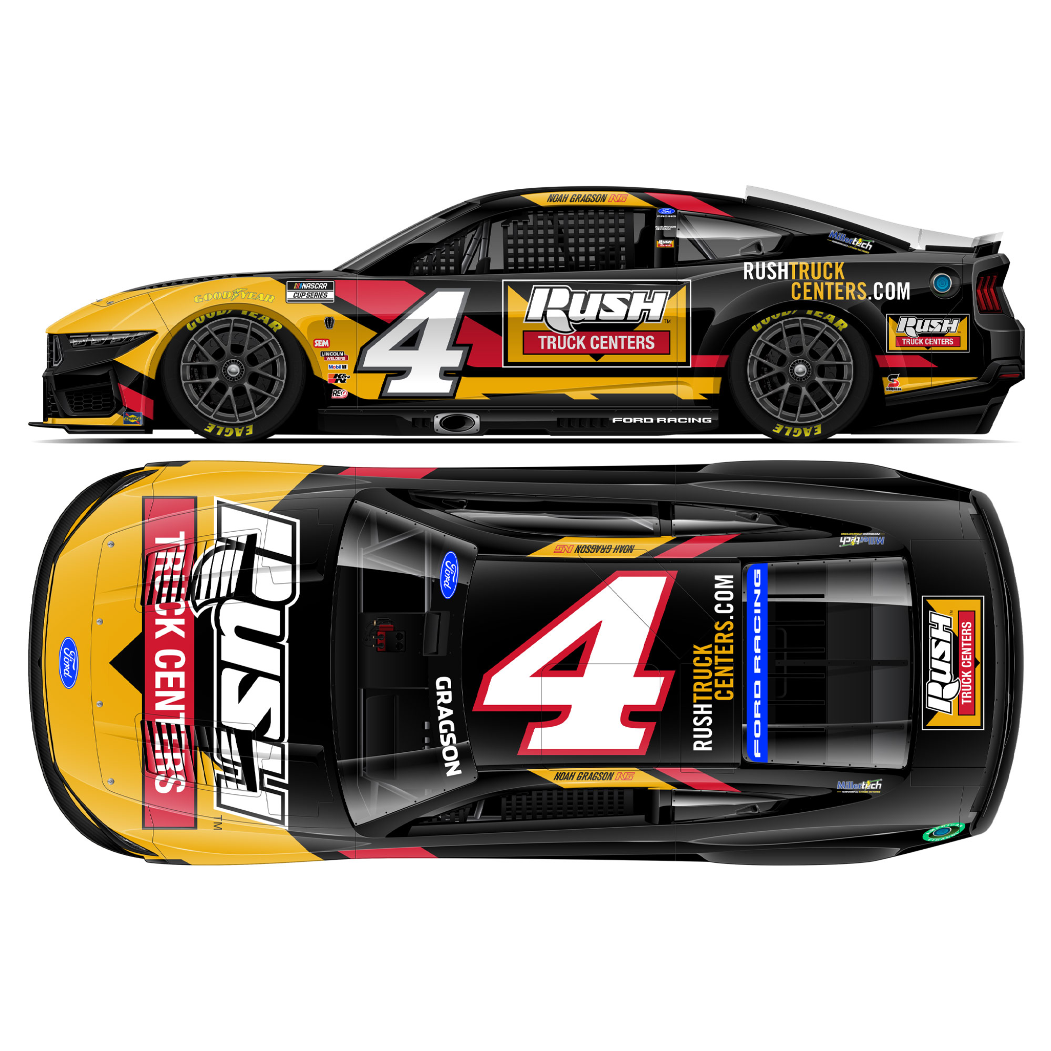 Noah Gragson 2026 Rush Truck Centers 1:64 Diecast