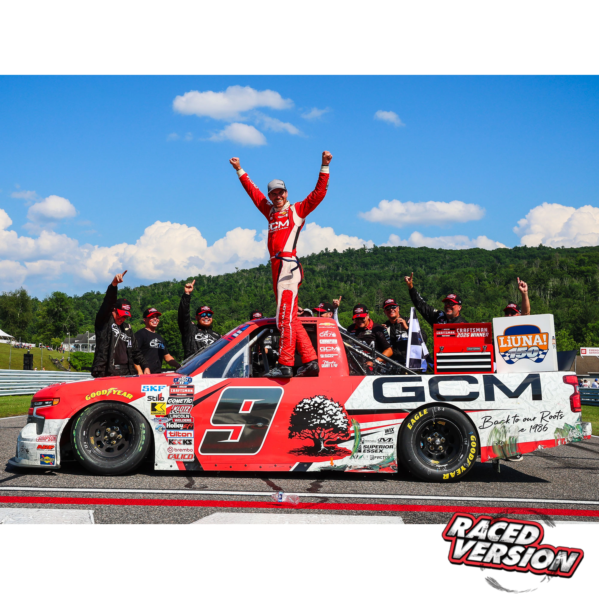 Grant Enfinger 2026 Grant County Mulch Lime Rock Park Race Win 1:64 Diecast