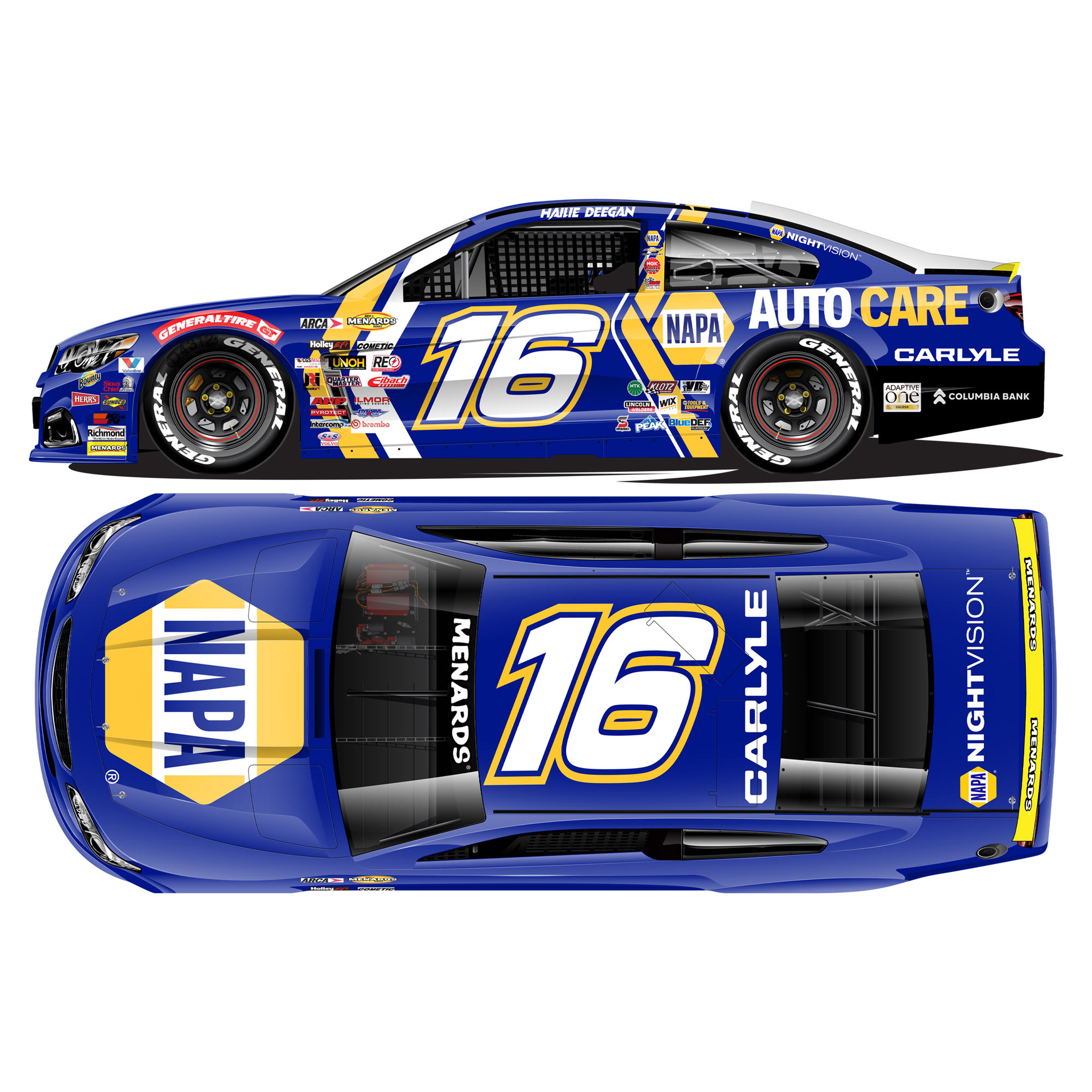 Hailie Deegan 2026 NAPA 1:24 Diecast