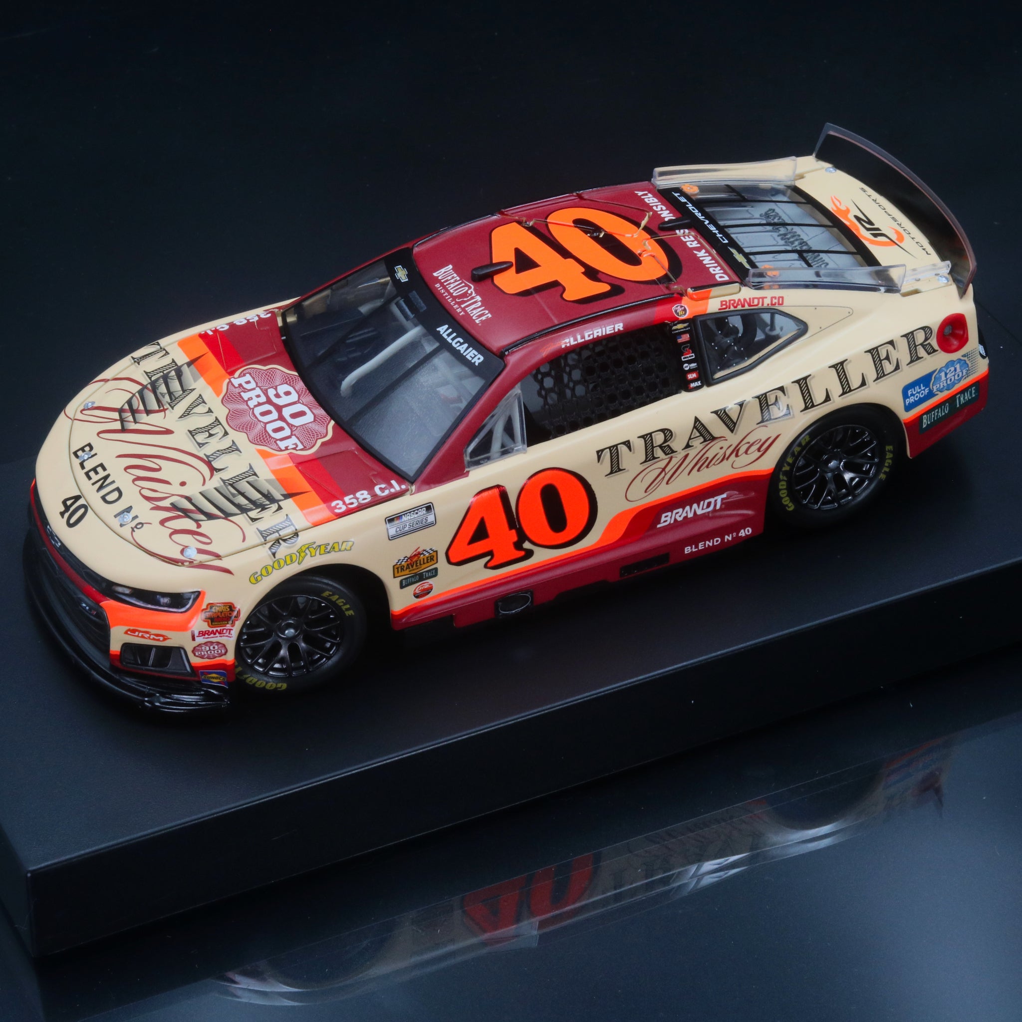Justin Allgaier 2026 Traveller Whiskey 1:24 Diecast