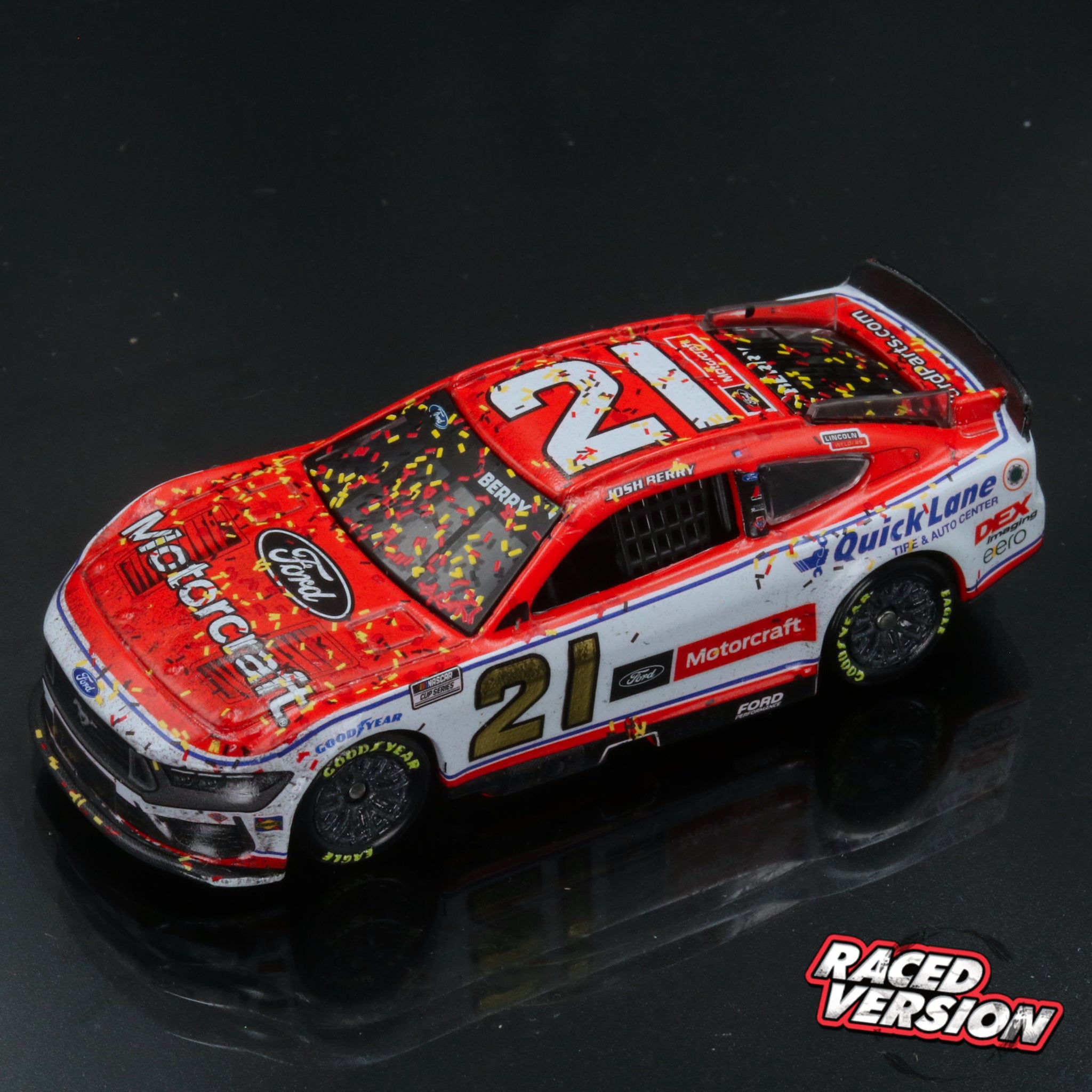 Josh Berry 2025 Motorcraft Las Vegas Motor Speedway Race Win 1:64 Diecast