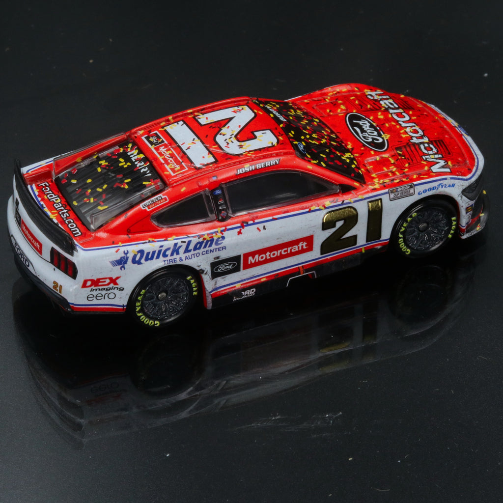 Josh Berry 2025 Motorcraft Las Vegas Motor Speedway Race Win 1:64 Diecast