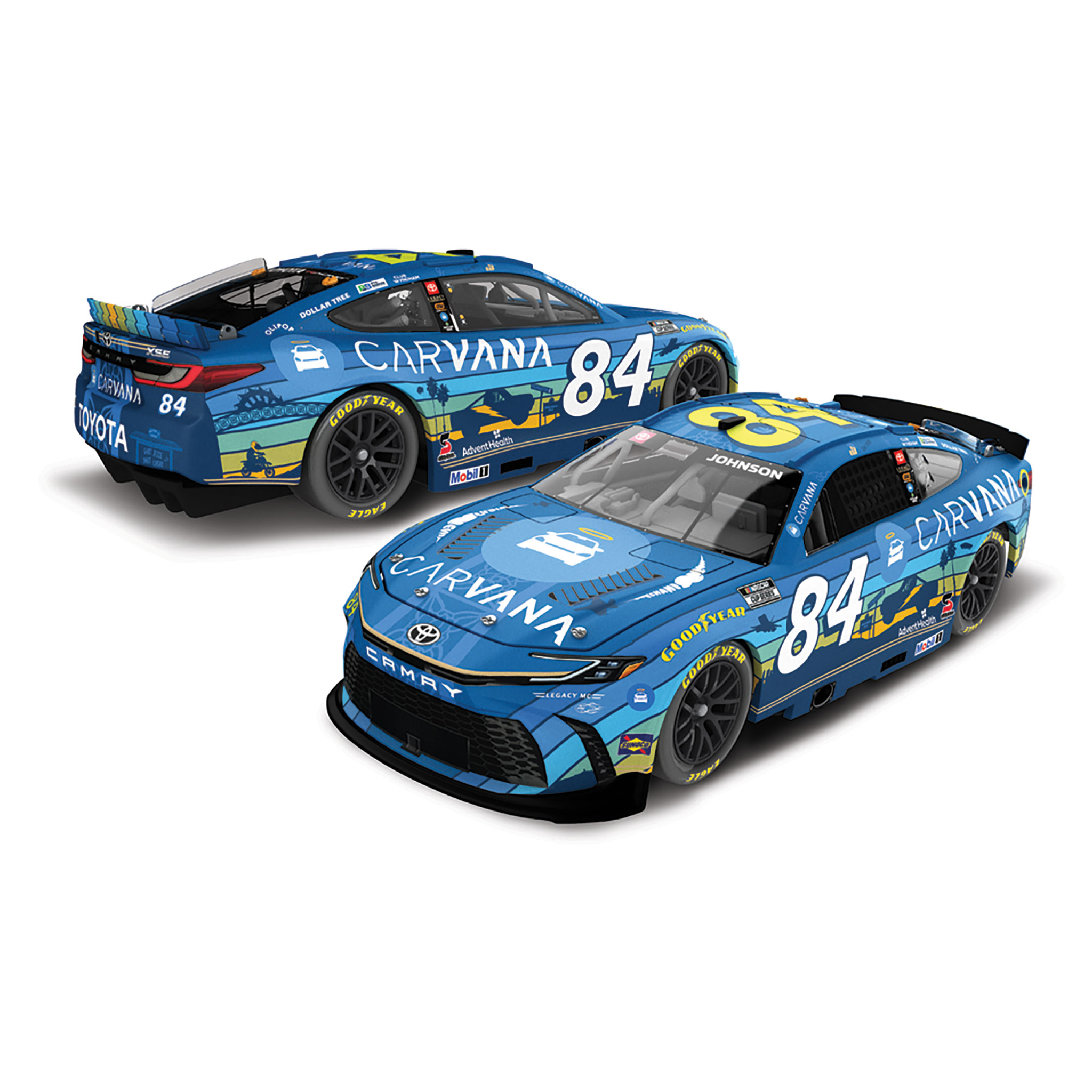Jimmie Johnson 2026 Carvana San Diego 1:24 Diecast