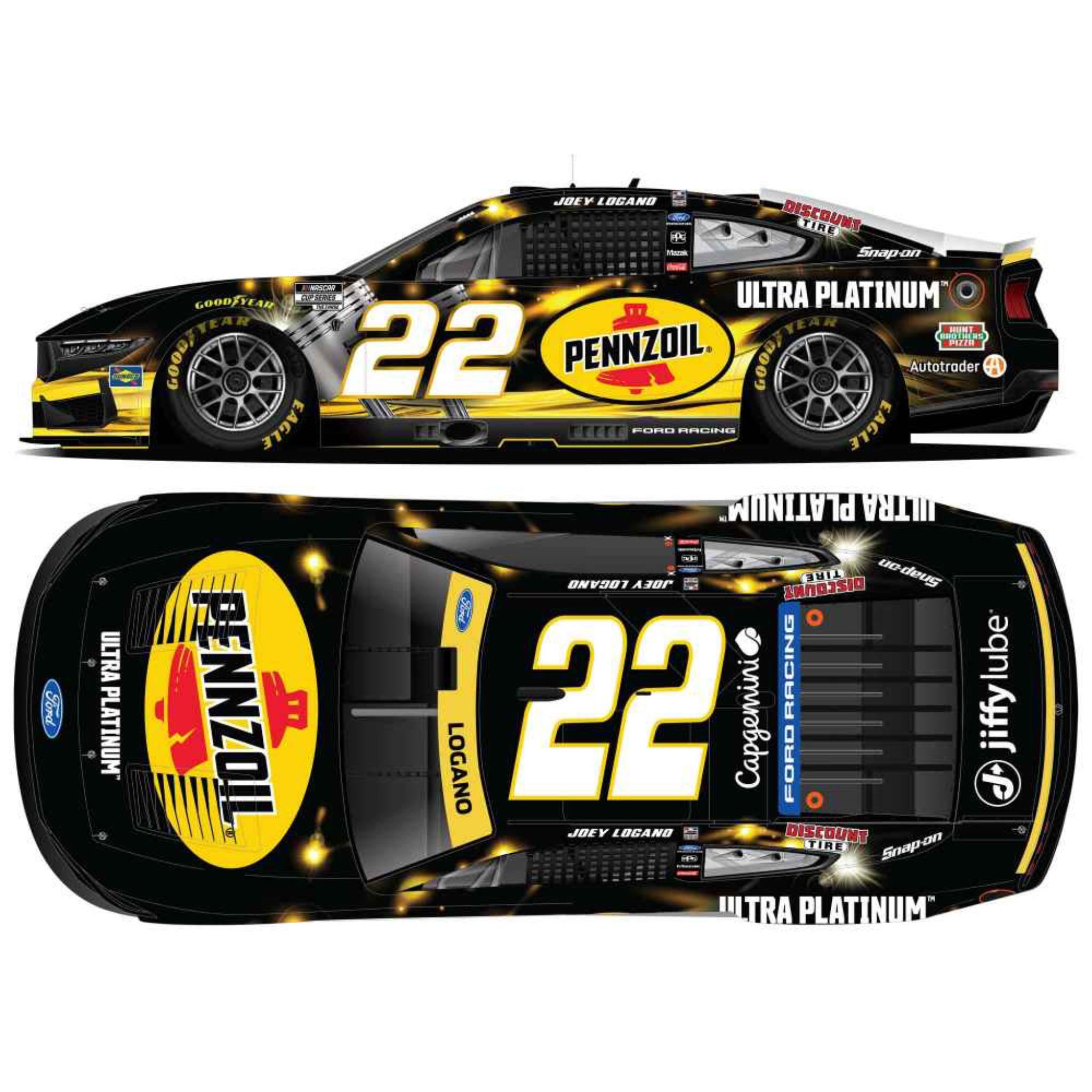 Joey Logano 2026 Pennzoil Ultra Platinum 1:64 Diecast
