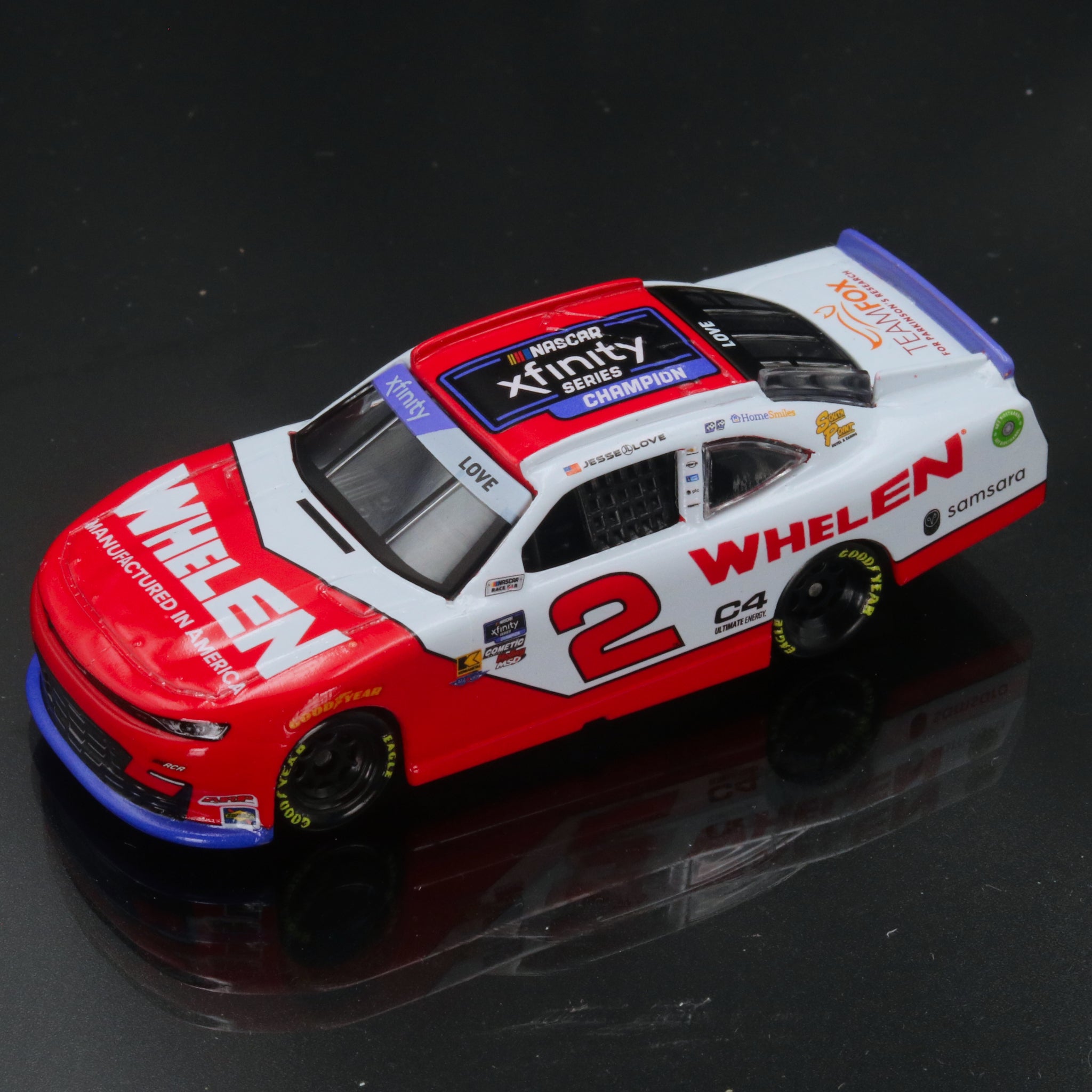 Jesse Love 2025 Whelen Championship 1:64 Diecast