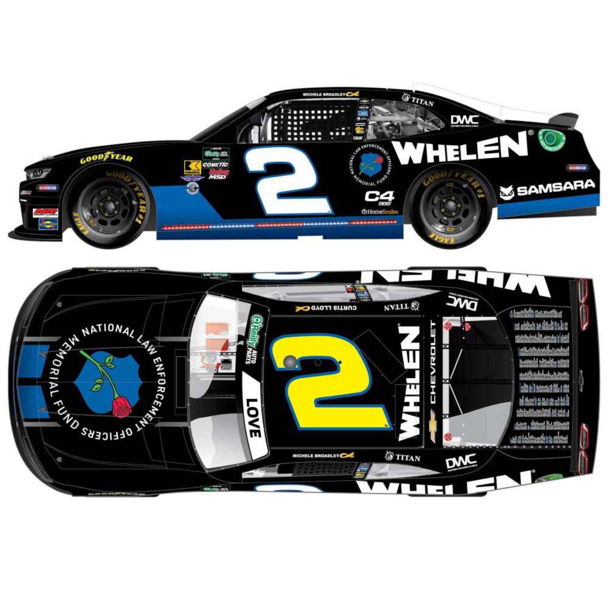 Jesse Love 2026 National Law Enforcement Officers Memorial Fund 1:64 Diecast