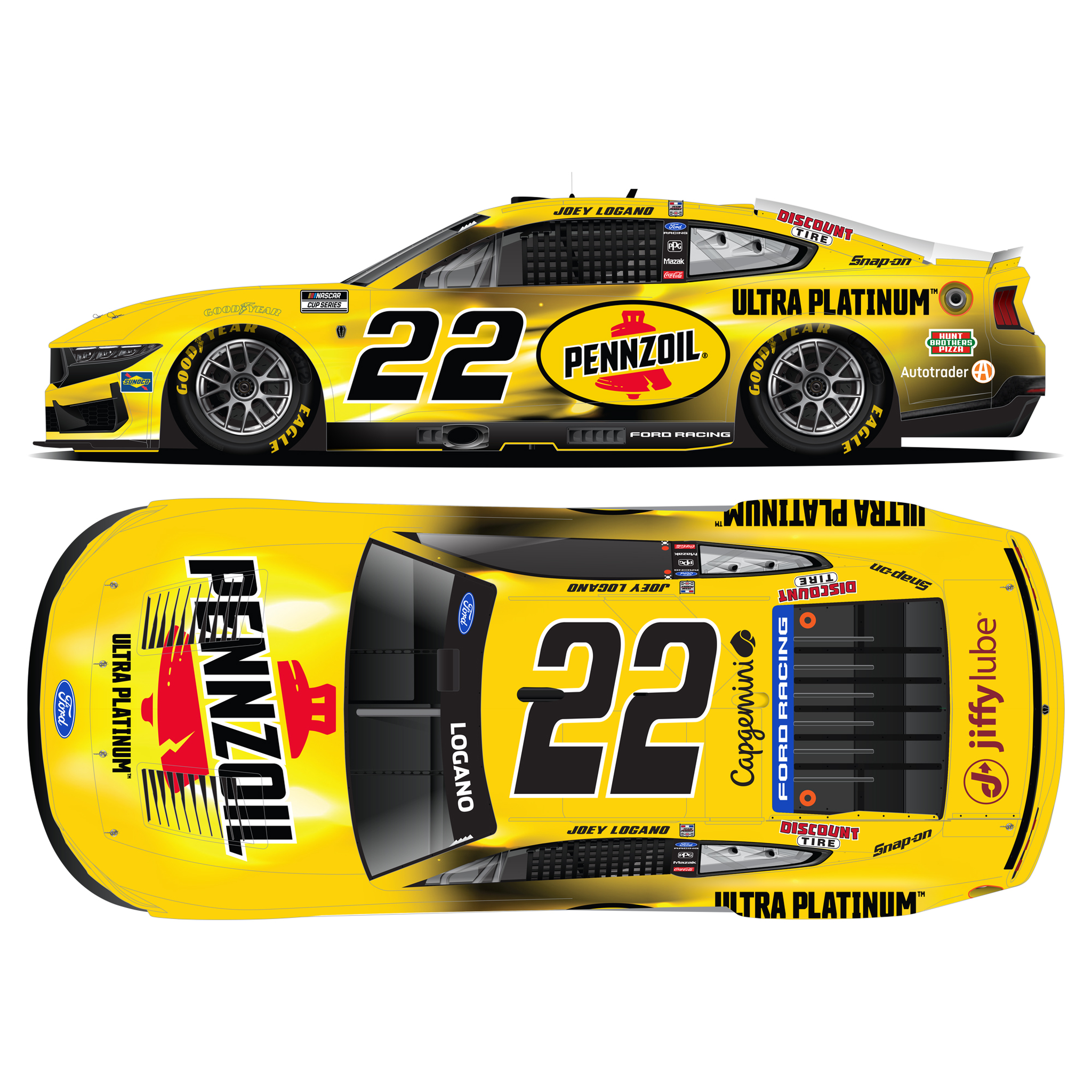 Joey Logano 2026 Pennzoil 1:24 Diecast