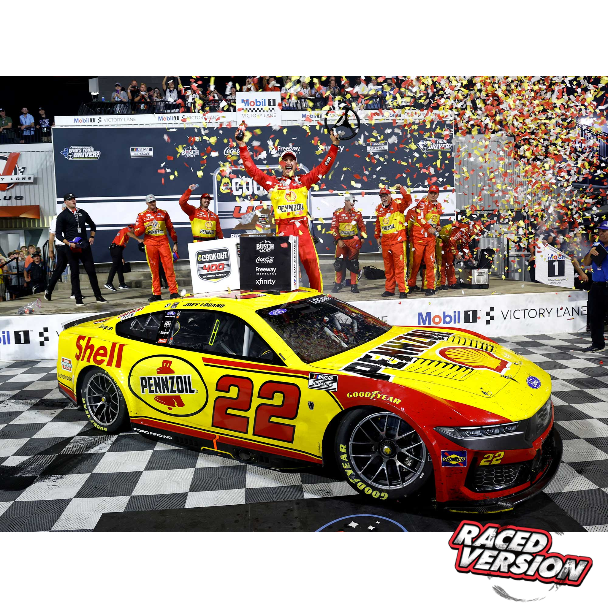 Joey Logano 2026 Shell-Pennzoil Richmond Raceway Race Win 1:24 Diecast