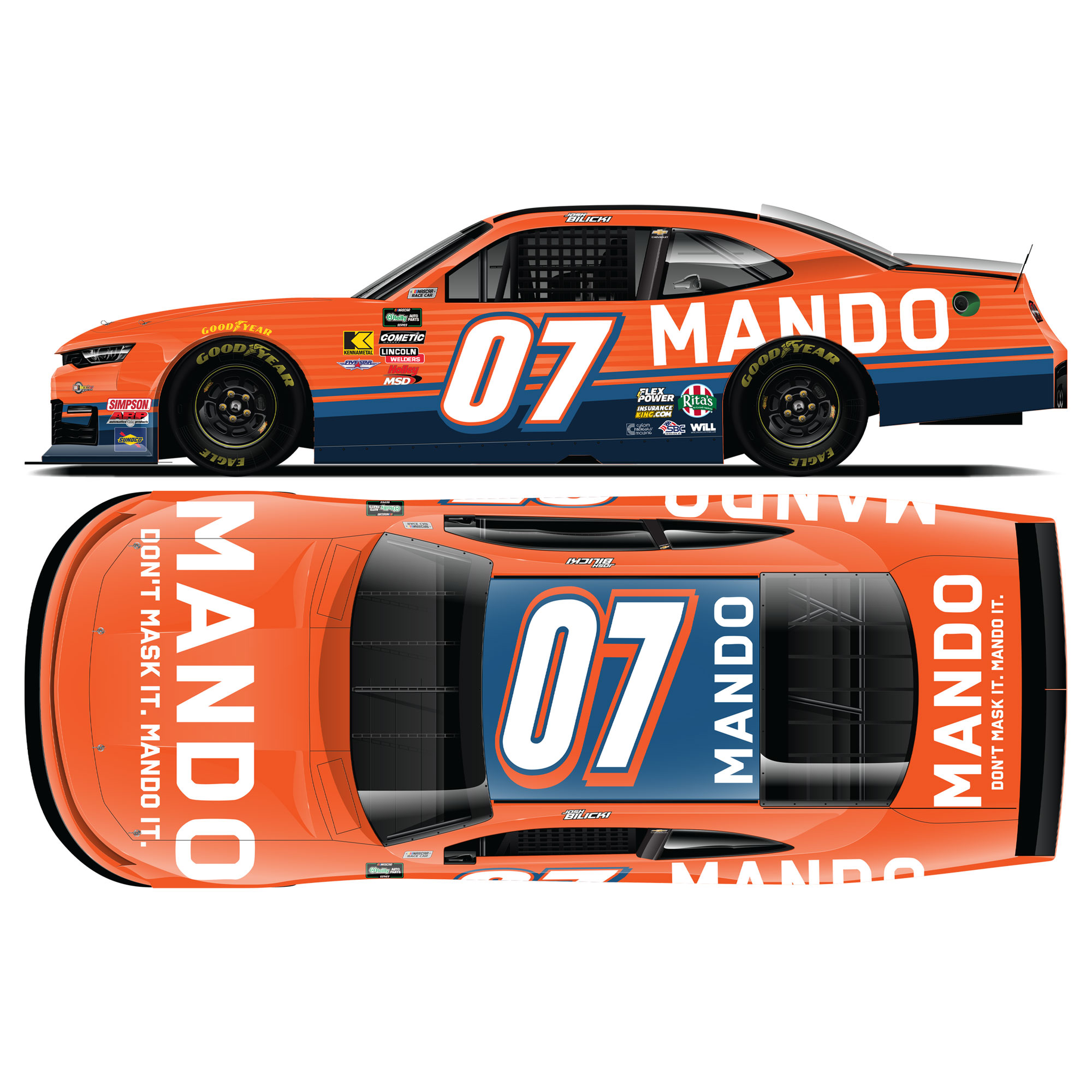Josh Bilicki 2026 Mando 1:24 Diecast