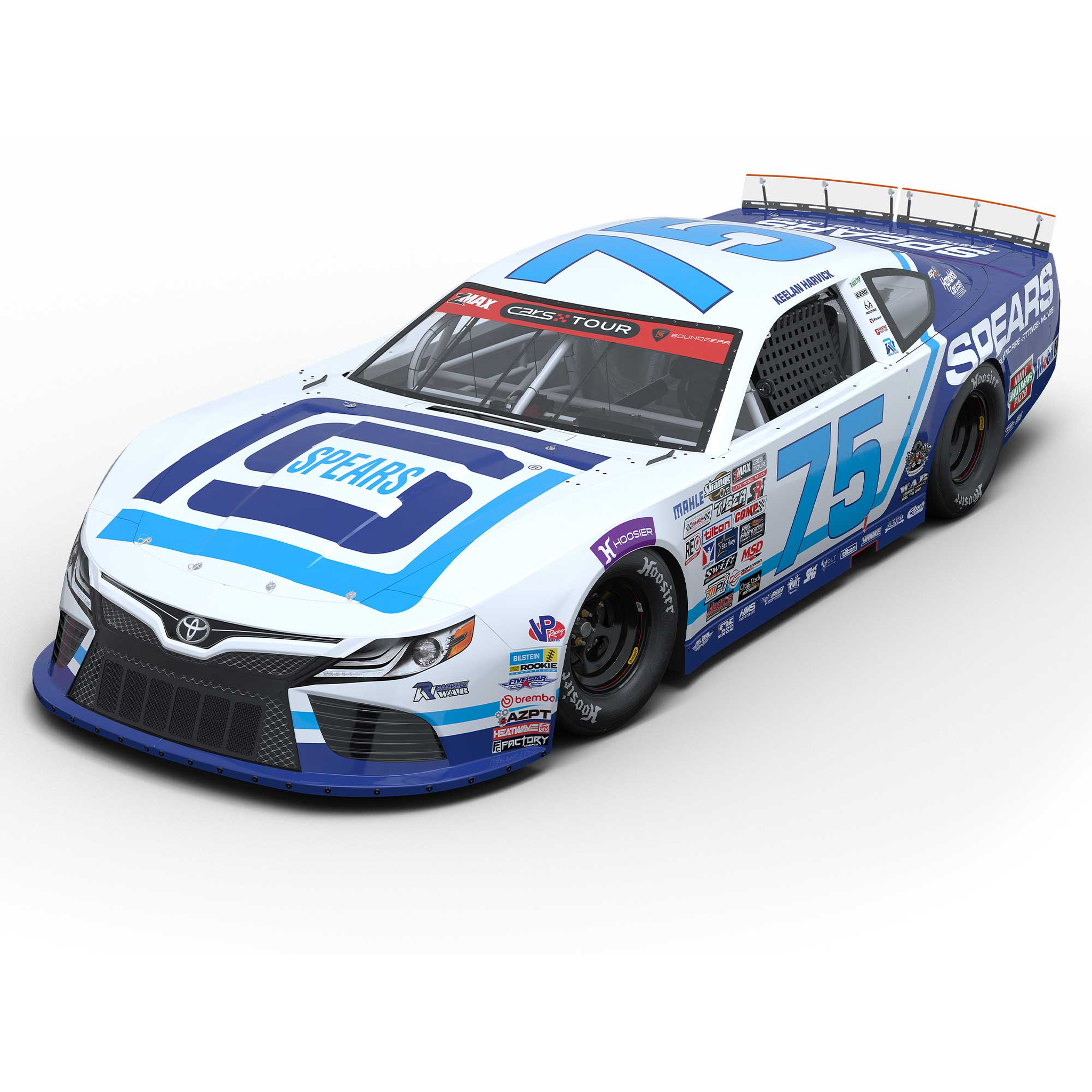 Keelan Harvick 2026 Spears Retro Late Model 1:64 Diecast