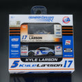 Kyle Larson 2025 HendrickCars.com H1100 The Double 1:64 Diecast 2 Pack