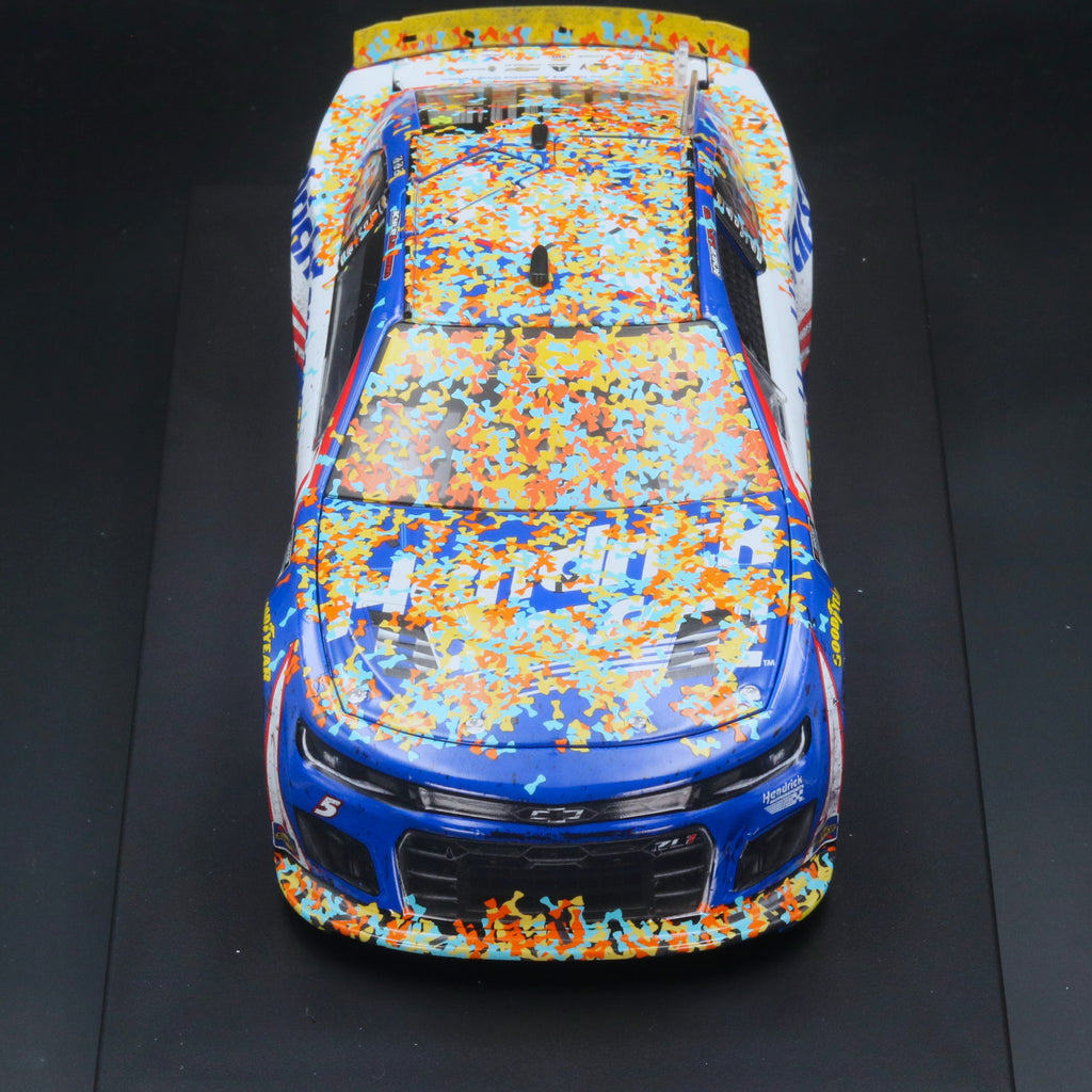 Kyle Larson 2025 HendrickCars.com Champion Raced Version 1:24 Diecast
