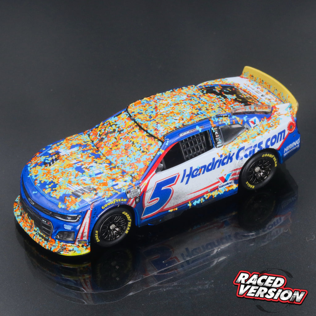 Kyle Larson 2025 HendrickCars.com Champion Raced Version 1:64 Diecast