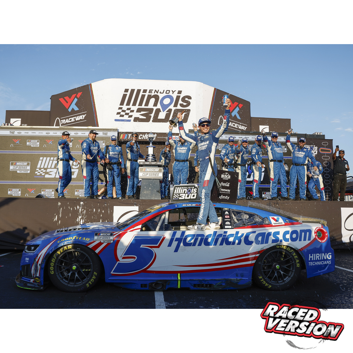 Kyle Larson 2026 HendrickCars.com World Wide Technology Raceway Race Win 1:64 Diecast
