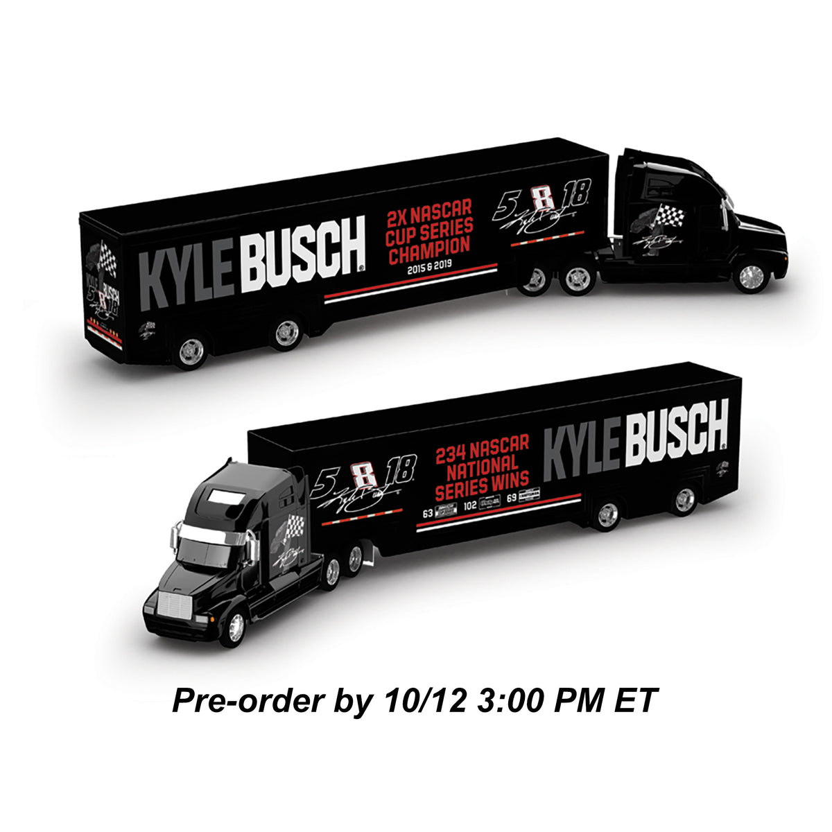 Kyle Busch 2026 Kyle Busch Tribute Hauler 1:64 Diecast