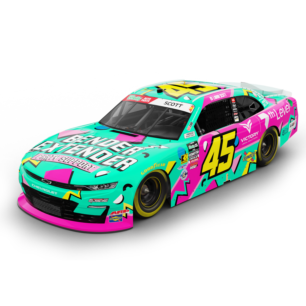Lavar Scott 2026 Bender Extender 1:24 Diecast