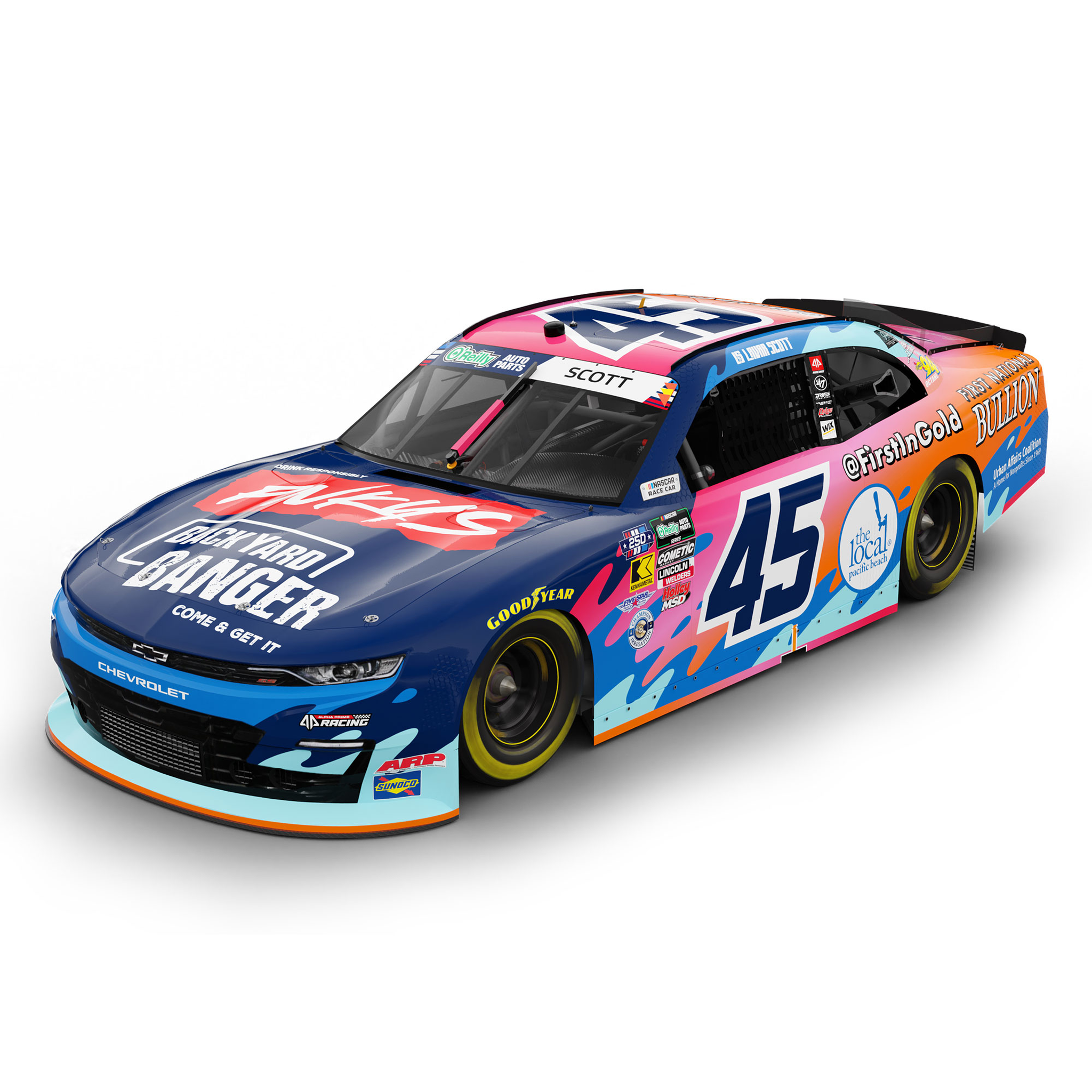 Lavar Scott 2026 The Local Pacific Beach / First National Bullion 1:64 Diecast