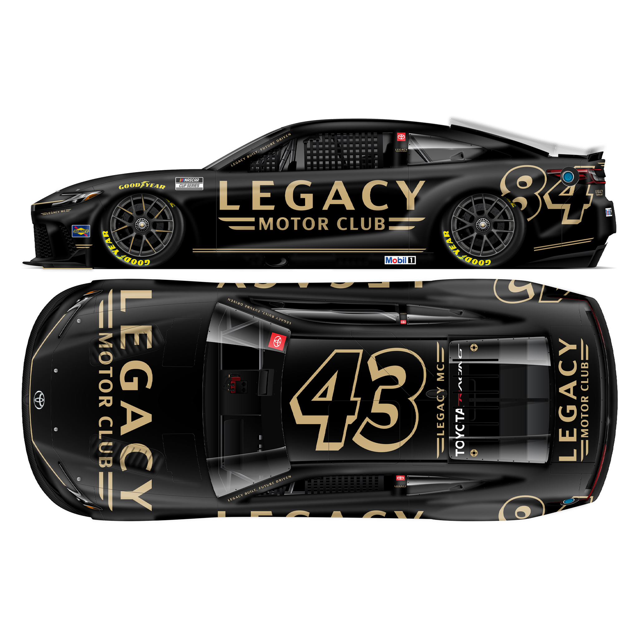 Legacy Motor Club 2026 2026 Test Car 1:24 Diecast