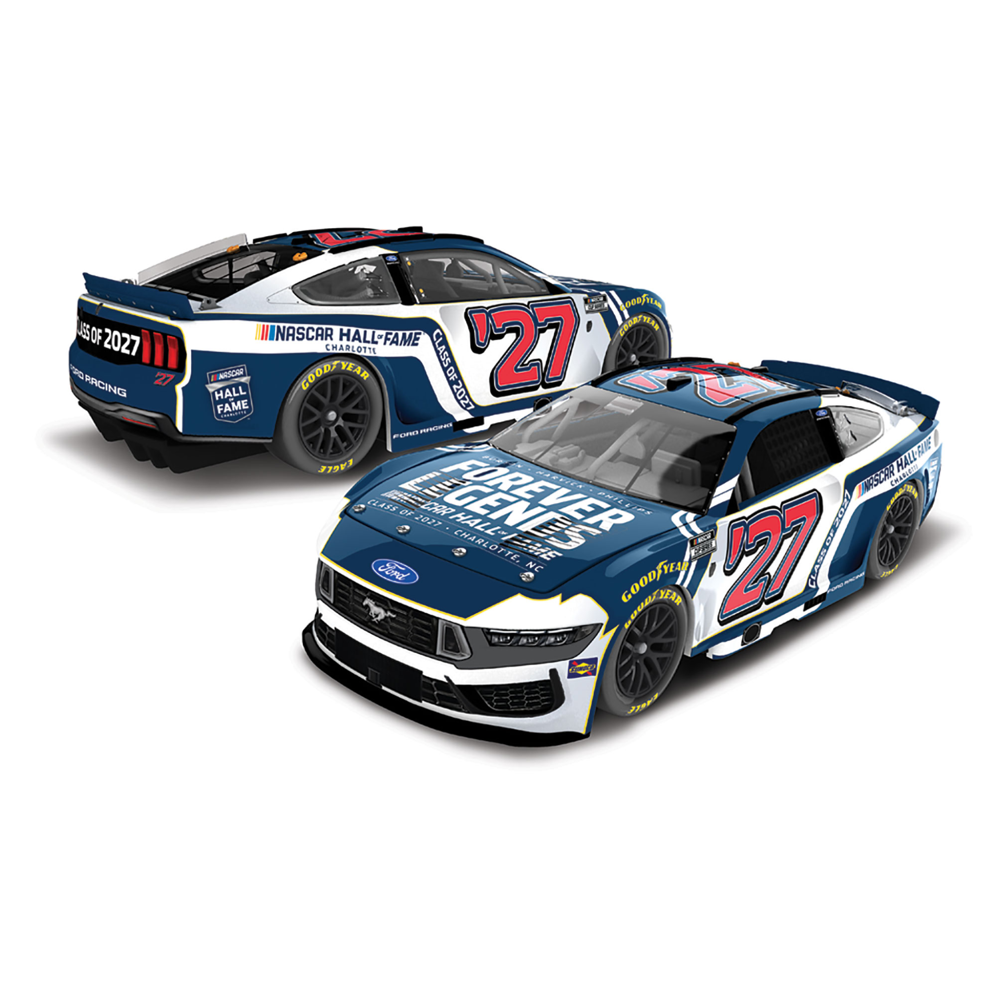 Nascar Hall Of Fame 2026 Class Of 2027 Fantasy Die-cast 1:64 Diecast