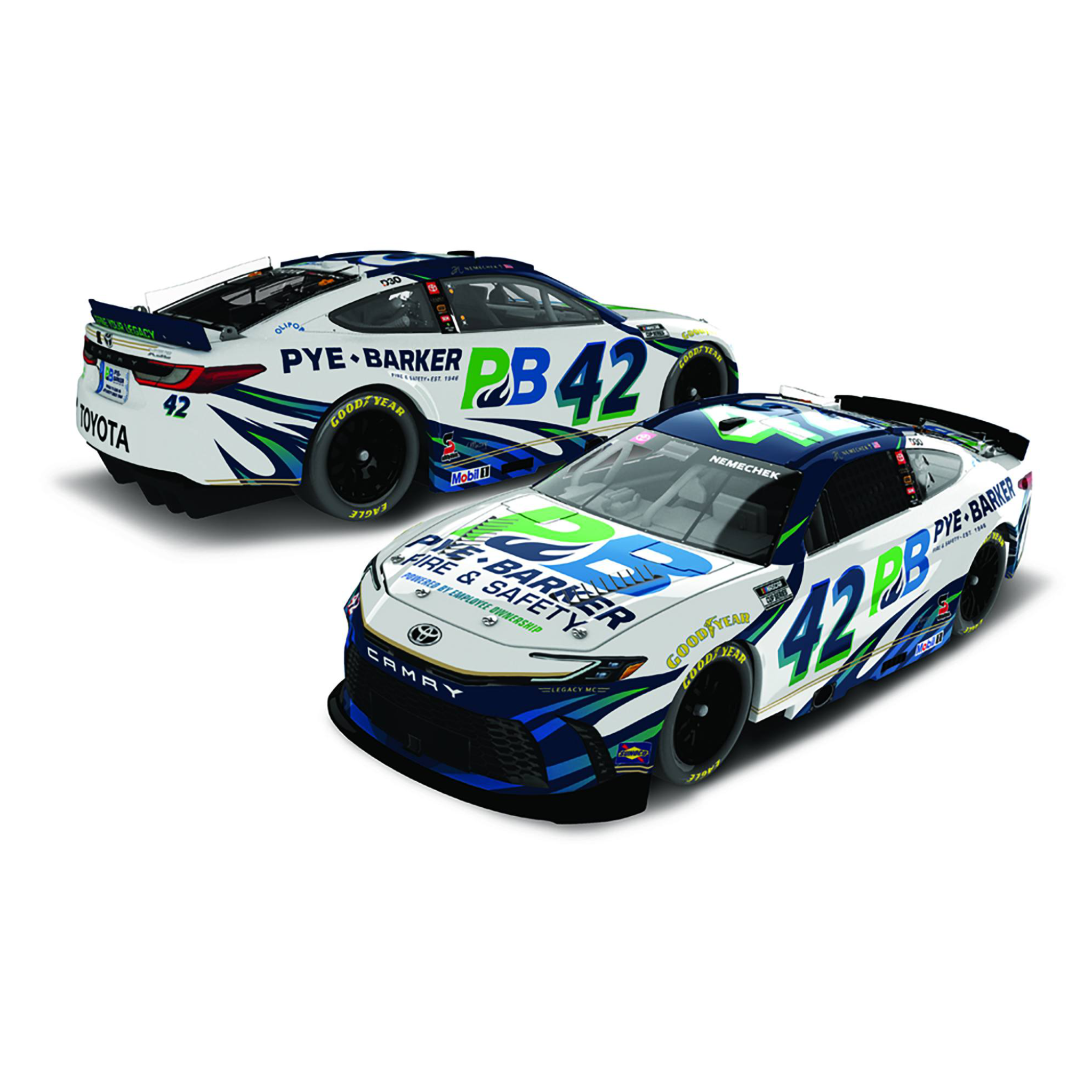 John Hunter Nemechek 2026 Pye-Barker Fire & Safety 1:64 Diecast