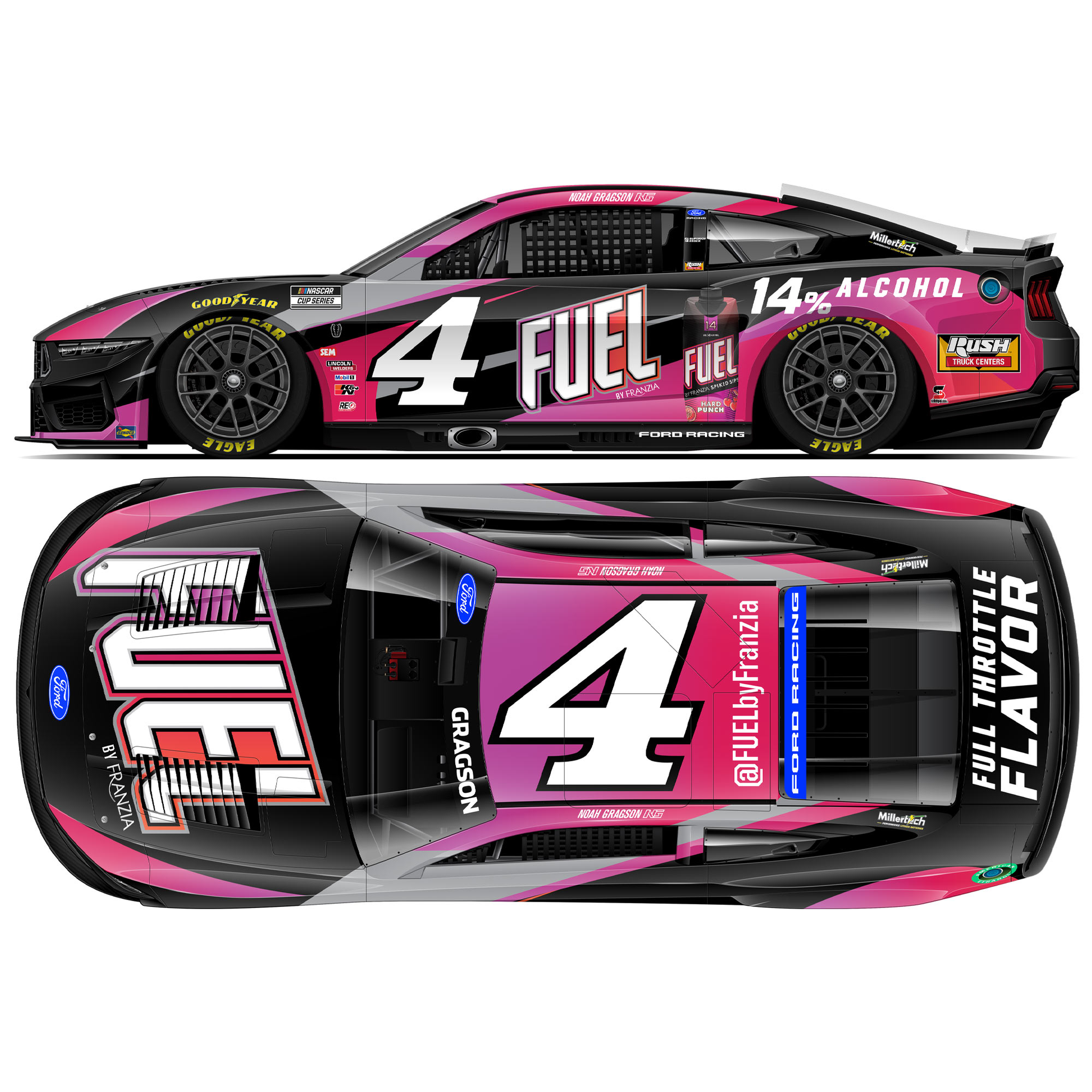 Noah Gragson 2026 Fuel by Franzia 1:24 Diecast