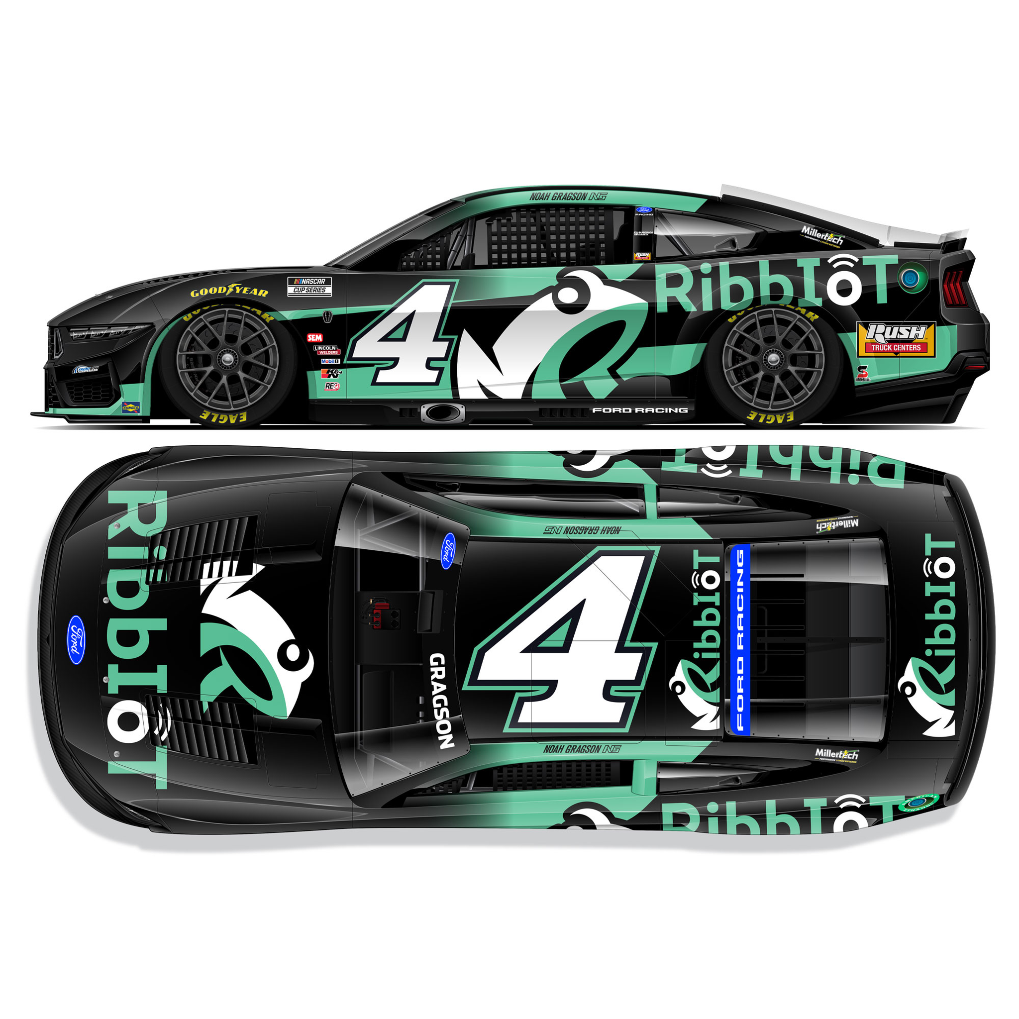 Noah Gragson 2026 Ribbiot 1:64 Diecast