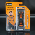 Oscar Piastri 2025 McLaren MCL39 #81 Formula 1 1:64 Bburago Formula Racing Diecast