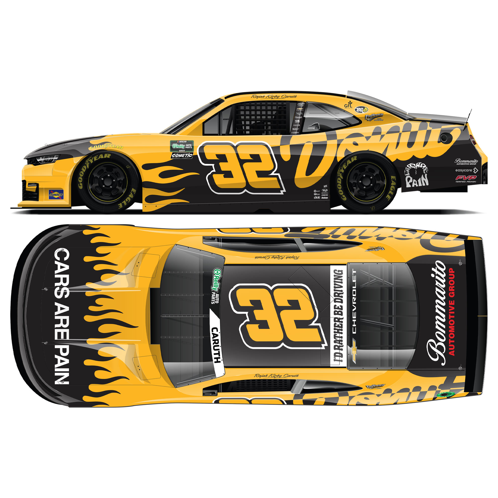 Rajah Caruth 2026 Donut Media 1:24 Diecast
