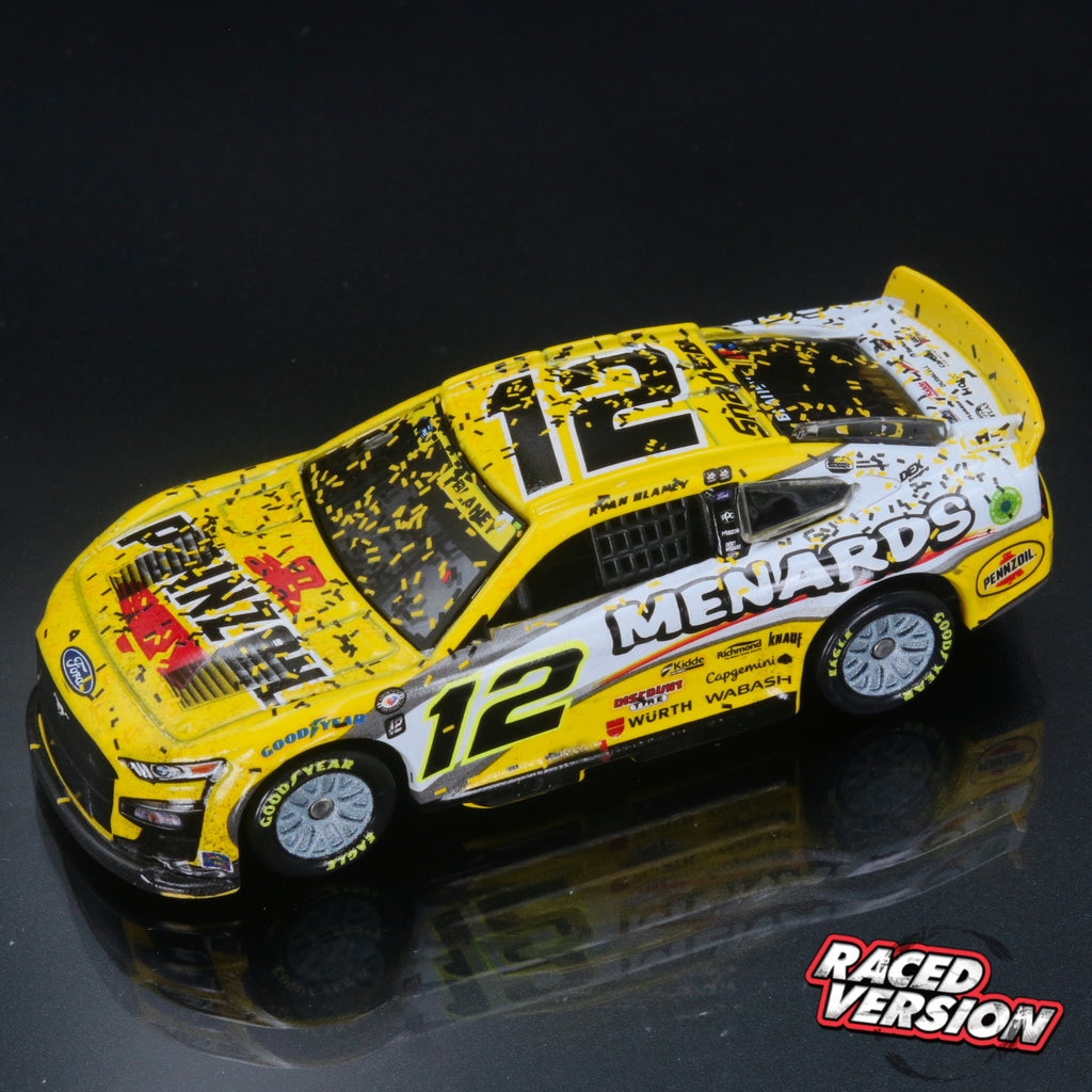Ryan Blaney 2023 Menards / Pennzoil Talladega Superspeedway Race Win 1:64 Diecast