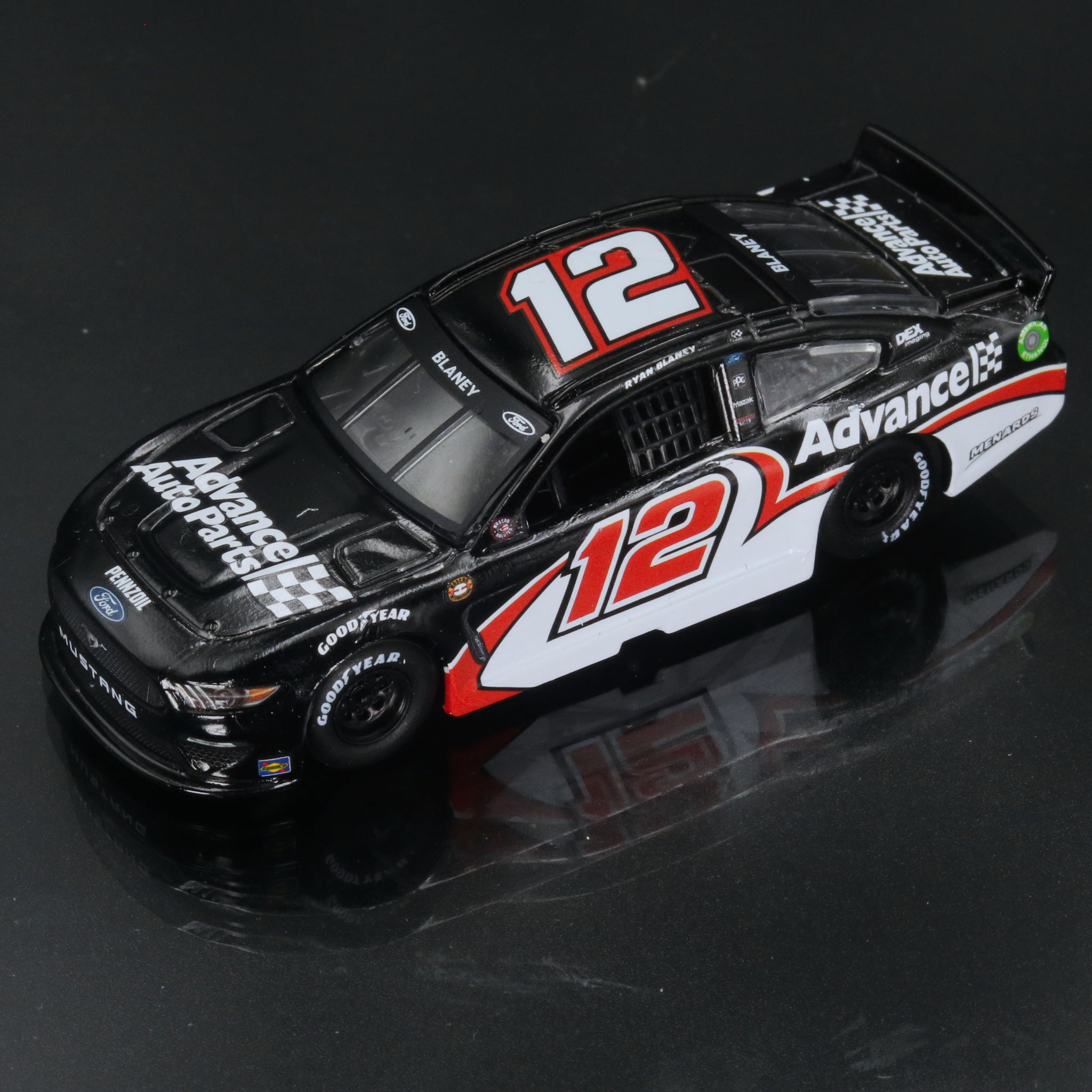Ryan Blaney 2021 Advance Auto Parts Darlington Throwback 1:64 Diecast