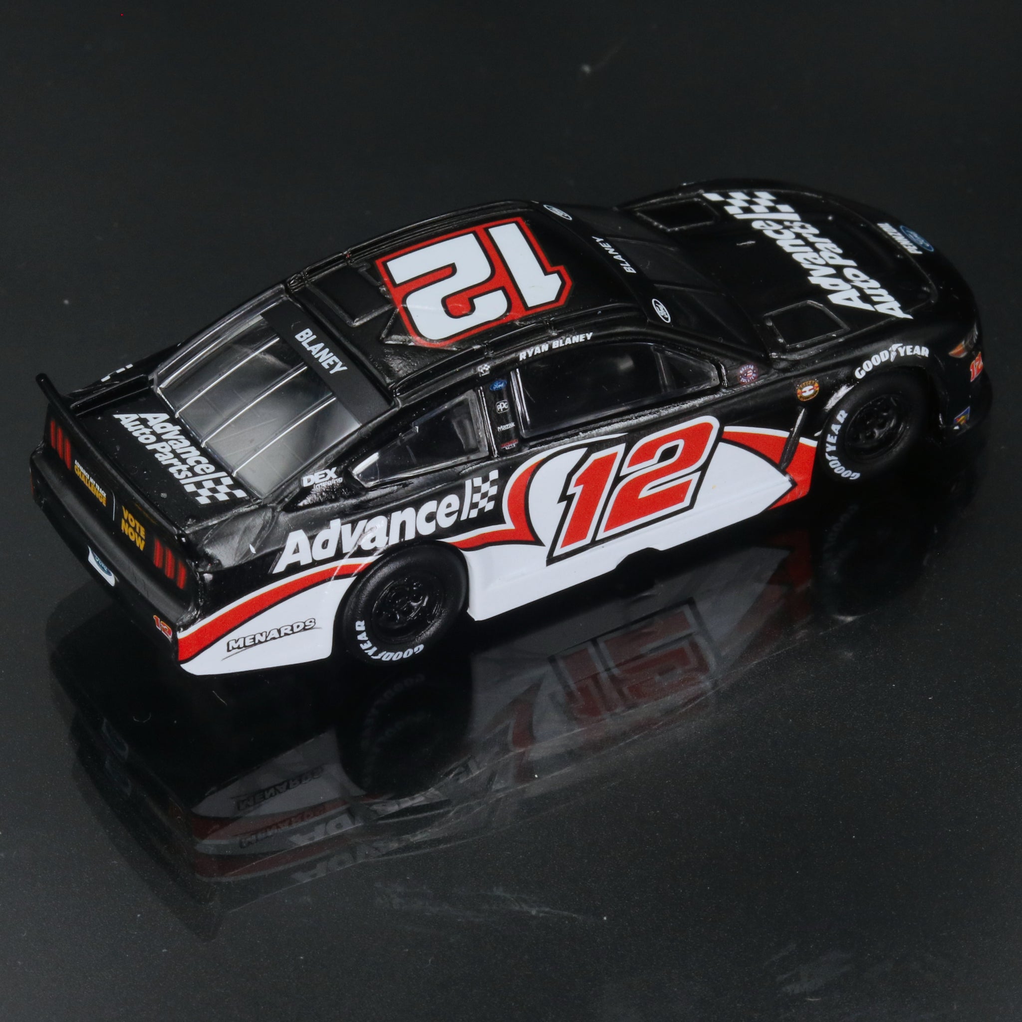 Ryan Blaney 2021 Advance Auto Parts Darlington Throwback 1:64 Diecast