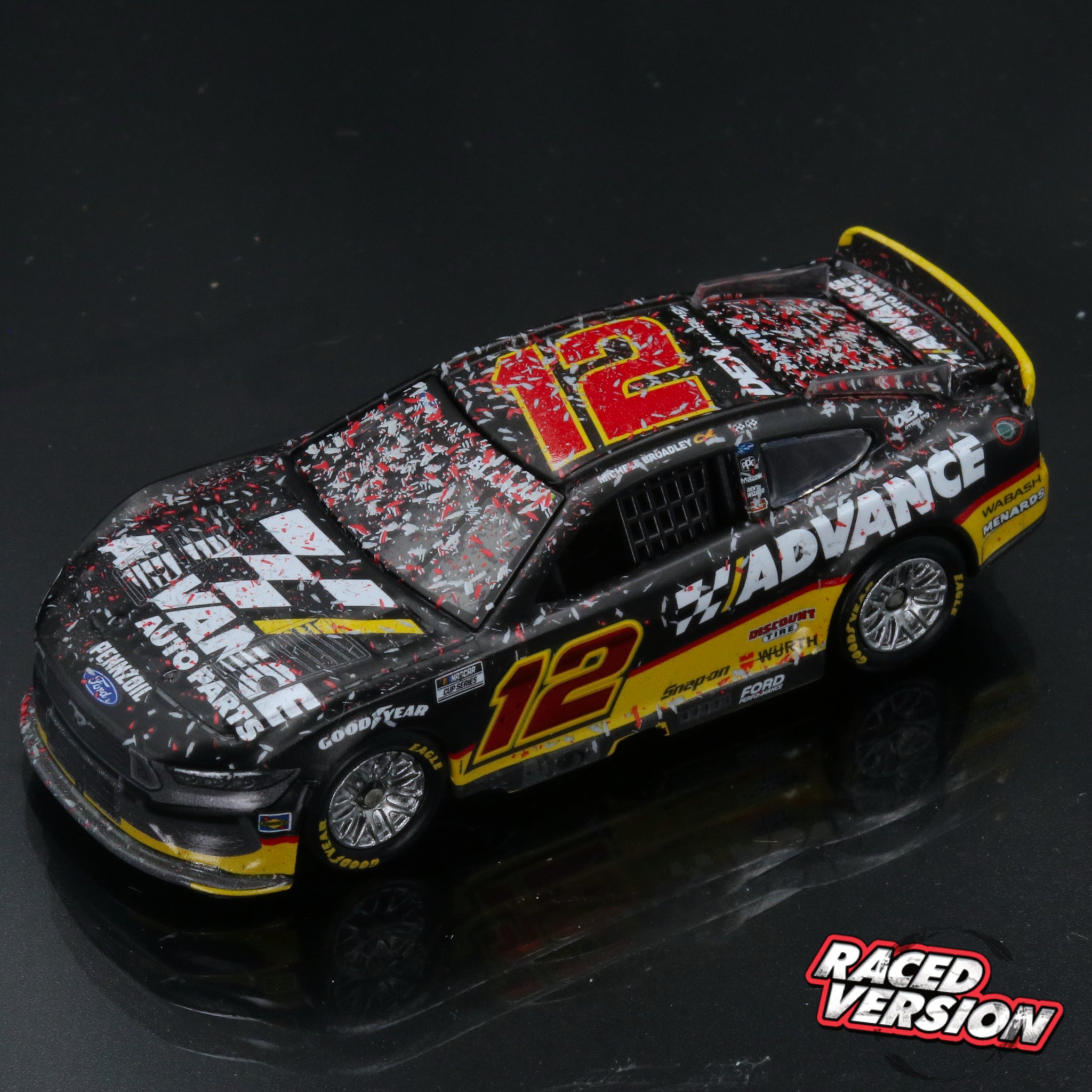Ryan Blaney 2025 Advance Auto Parts Daytona International Speedway Race Win 1:64 Diecast