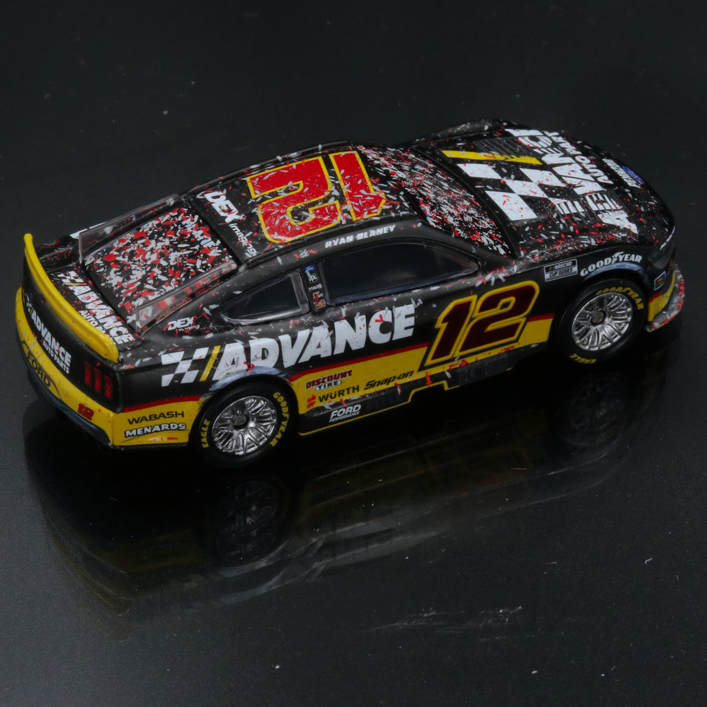 Ryan Blaney 2025 Advance Auto Parts Daytona International Speedway Race Win 1:64 Diecast