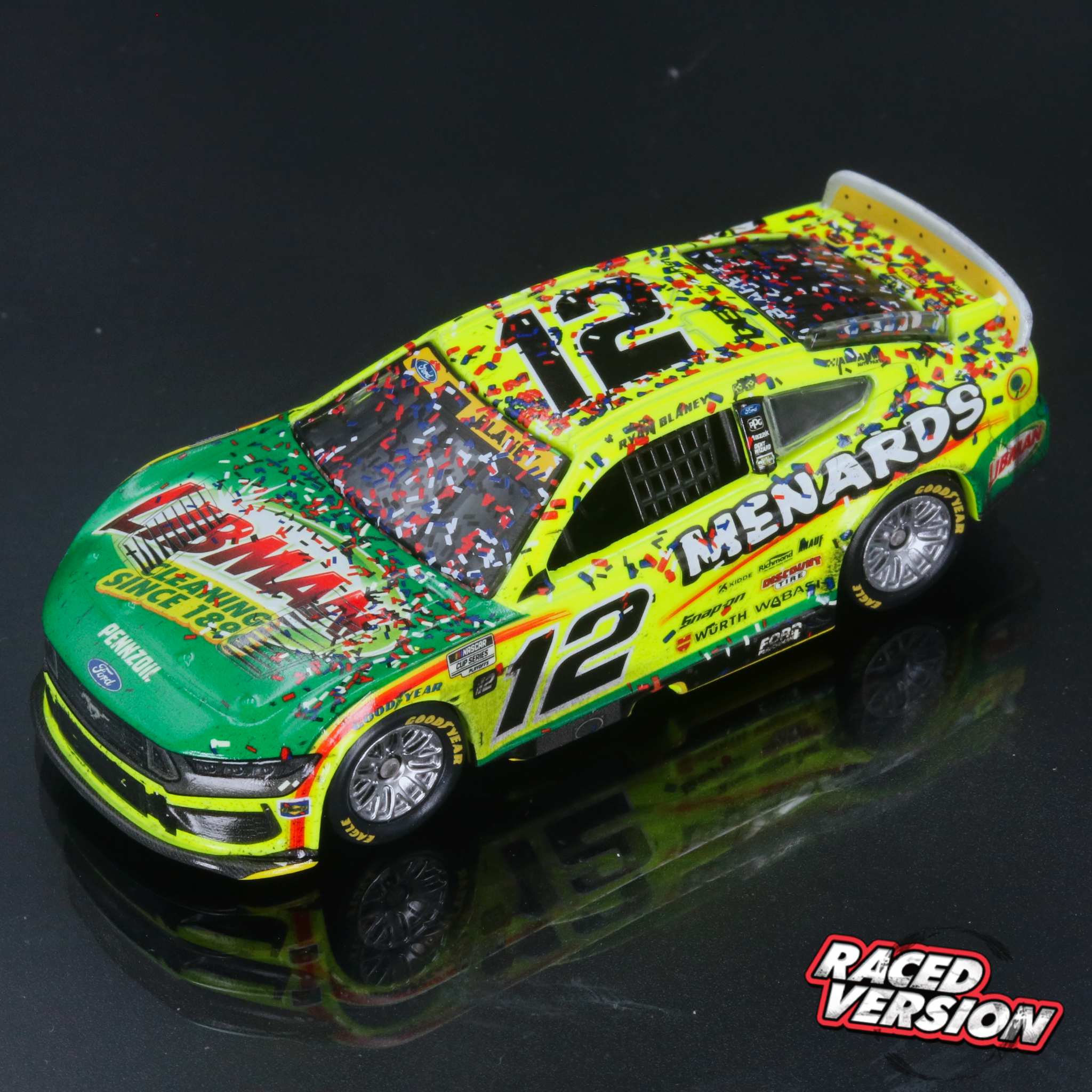 Ryan Blaney 2025 Menards / Libman New Hampshire Motor Speedway Race Win 1:64 Diecast