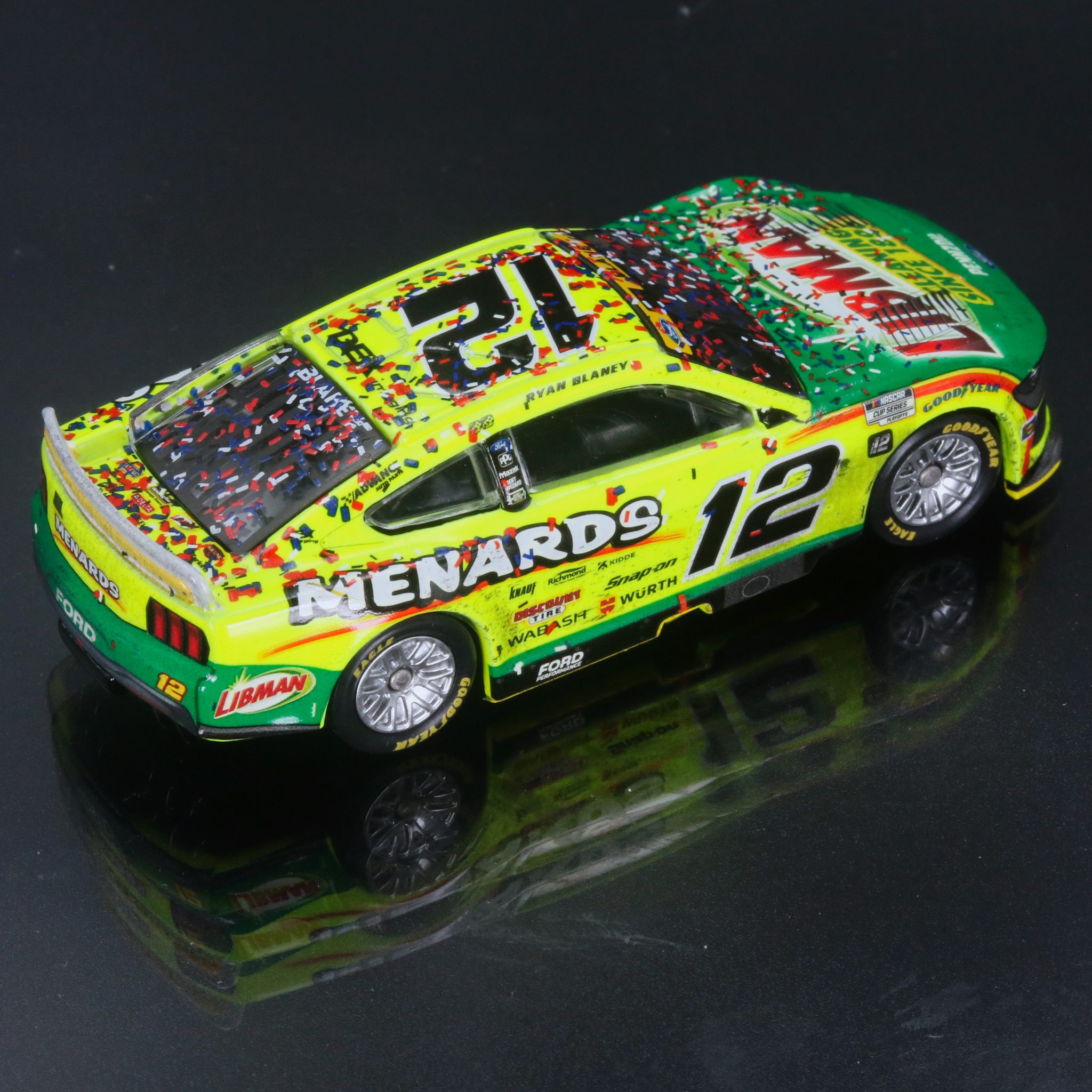 Ryan Blaney 2025 Menards / Libman New Hampshire Motor Speedway Race Win 1:64 Diecast