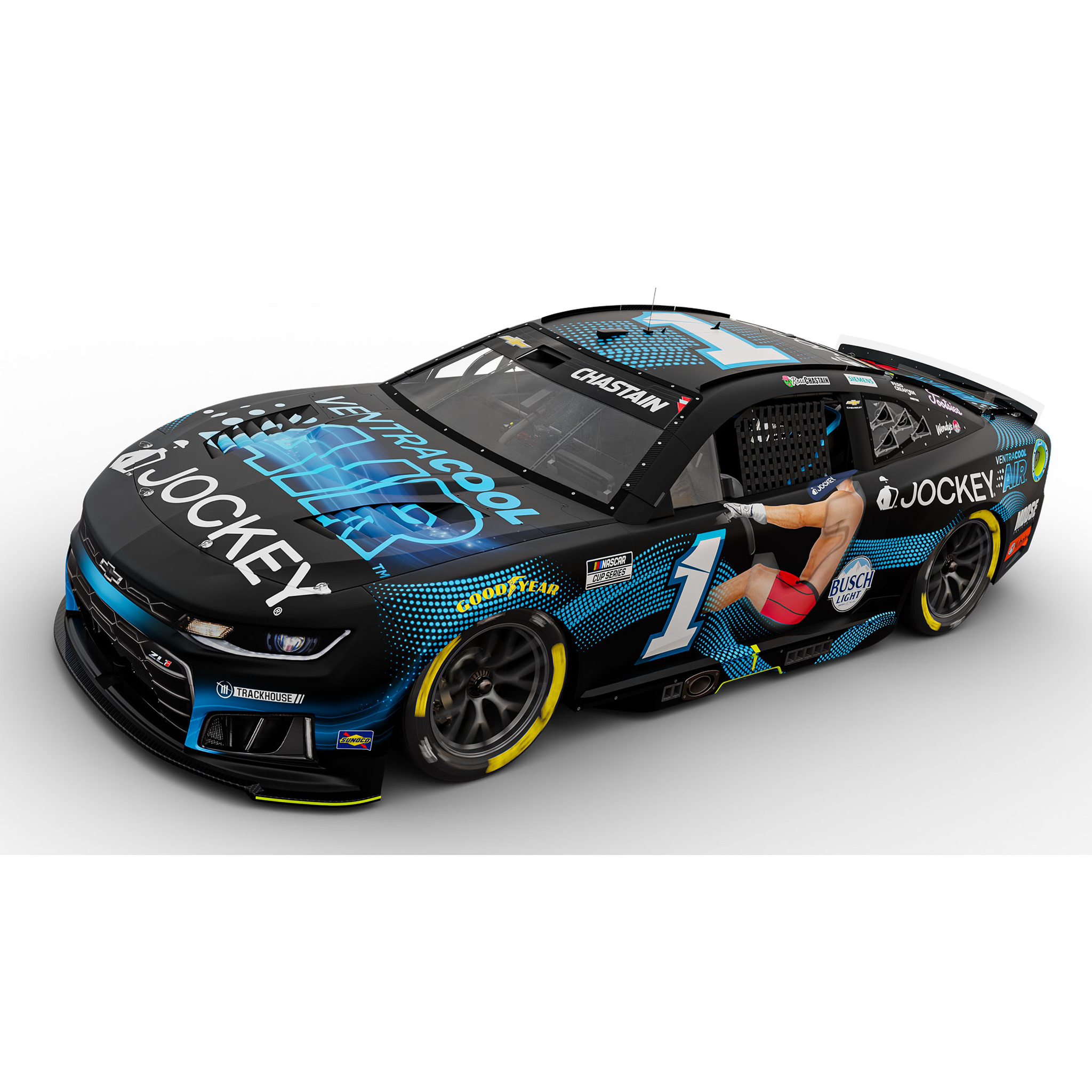 Ross Chastain 2026 Jockey Ventracool Air 1:24 Diecast