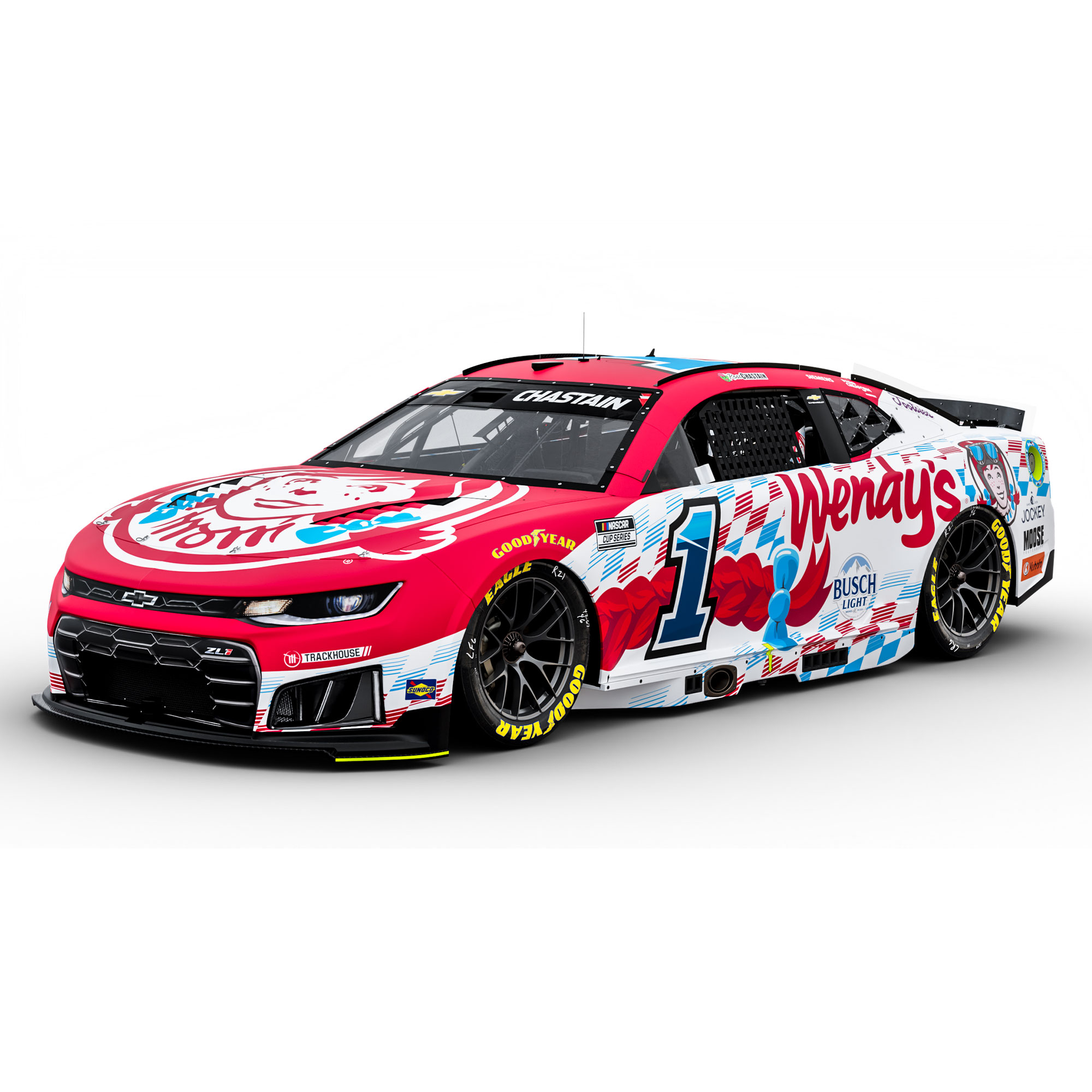 Ross Chastain 2026 Wendy's 1:24 Diecast