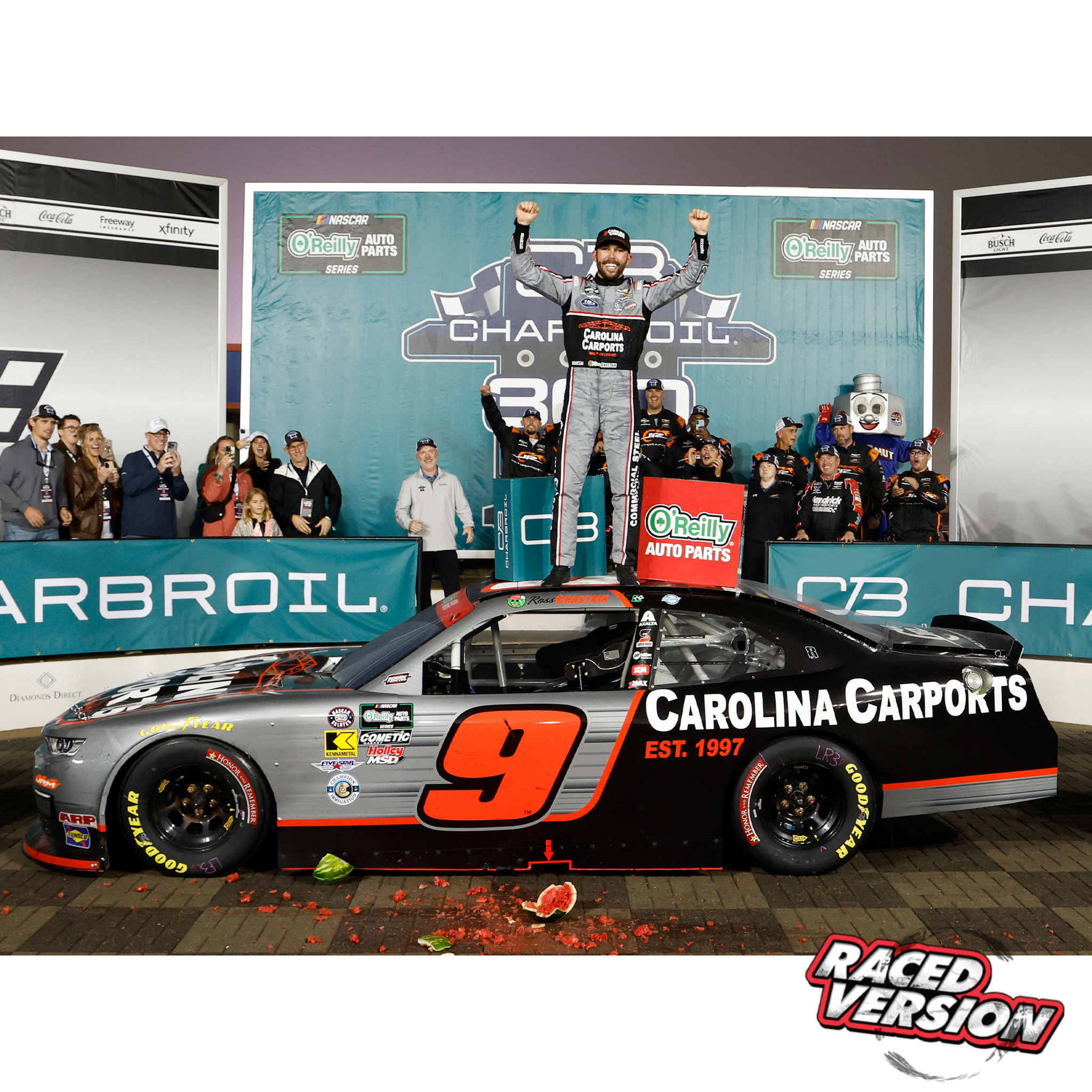 Ross Chastain 2026 Carolina Carports 1:64 Diecast
