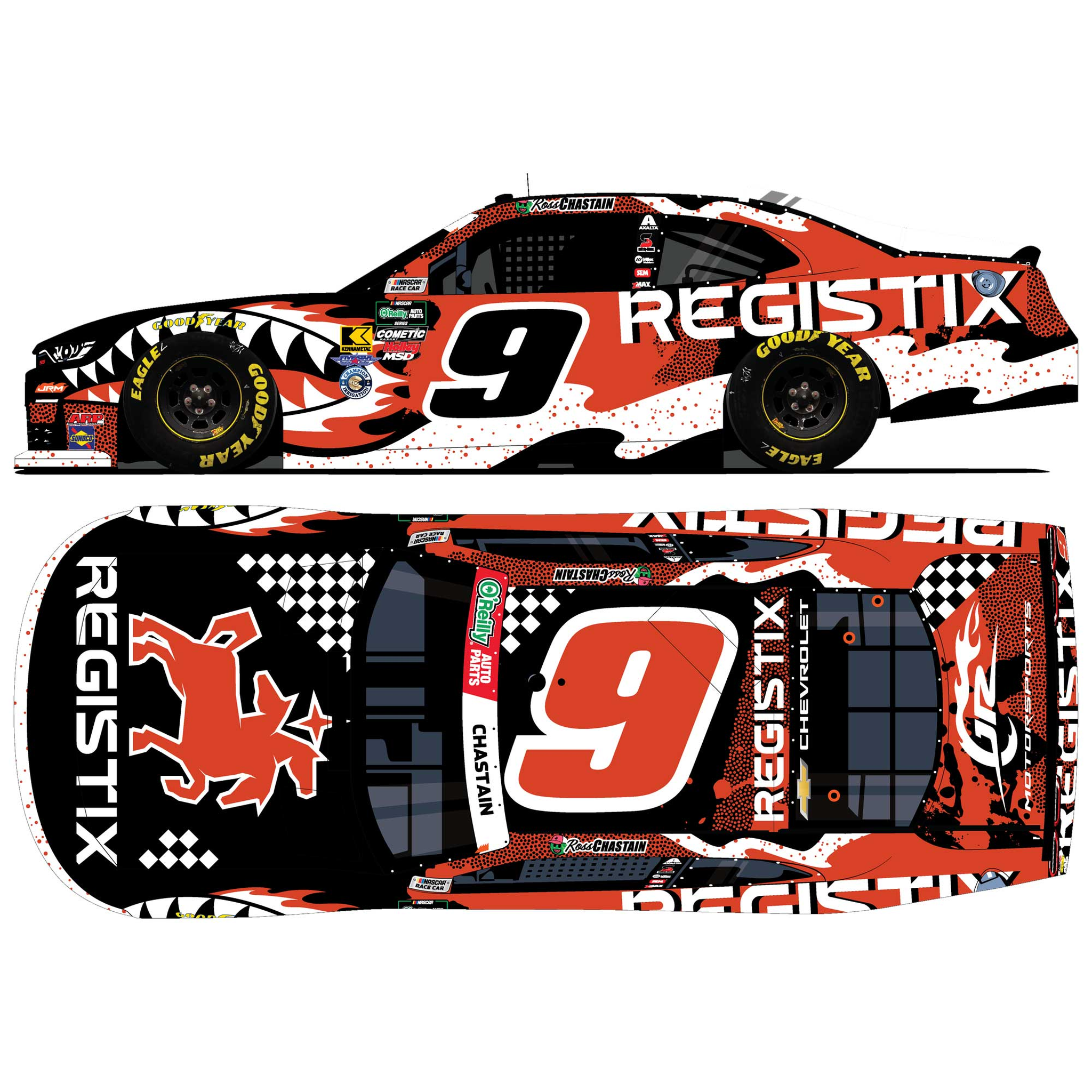 Ross Chastain 2026 Registix 1:24 Diecast