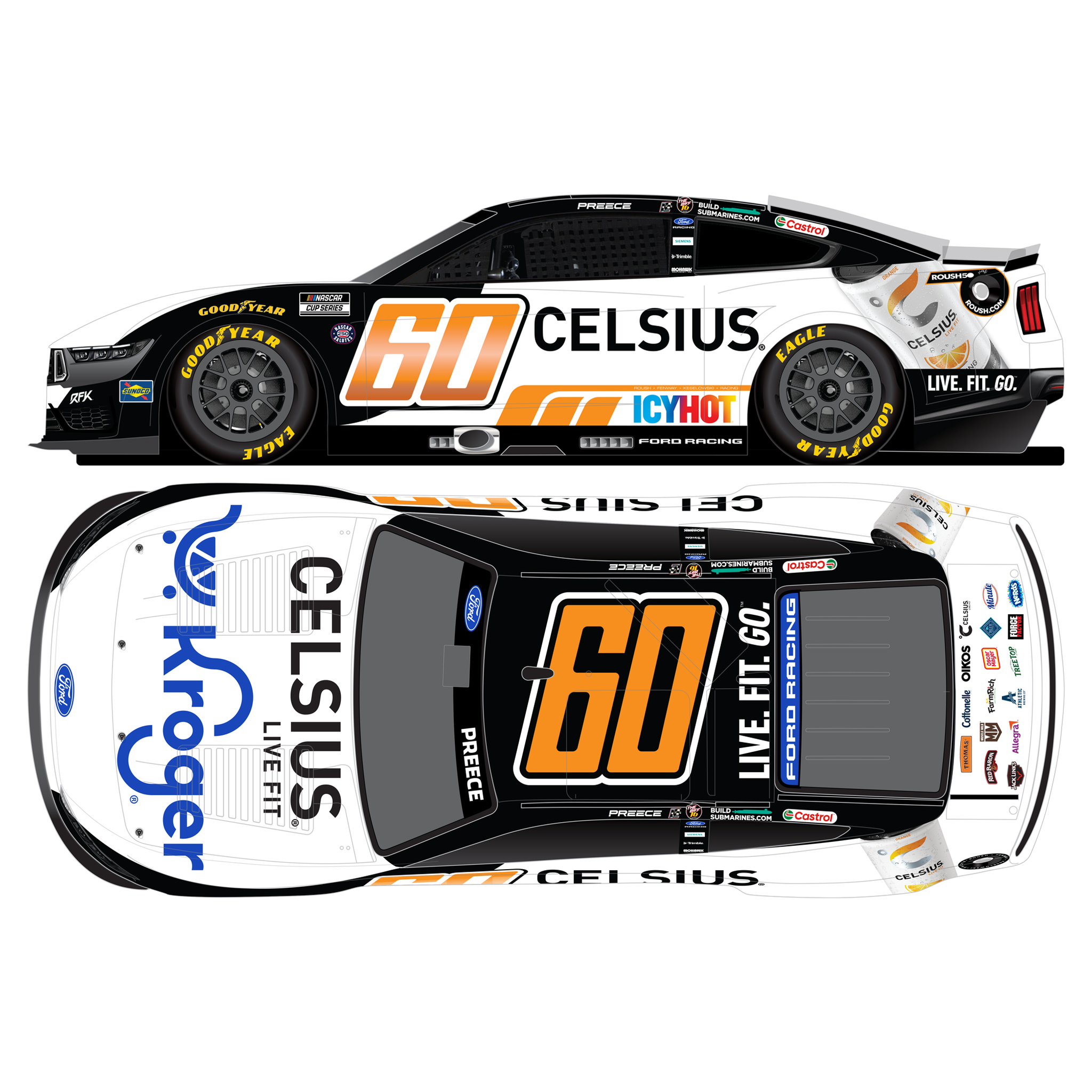 Ryan Preece 2026 Kroger / Celsius 1:64 Diecast