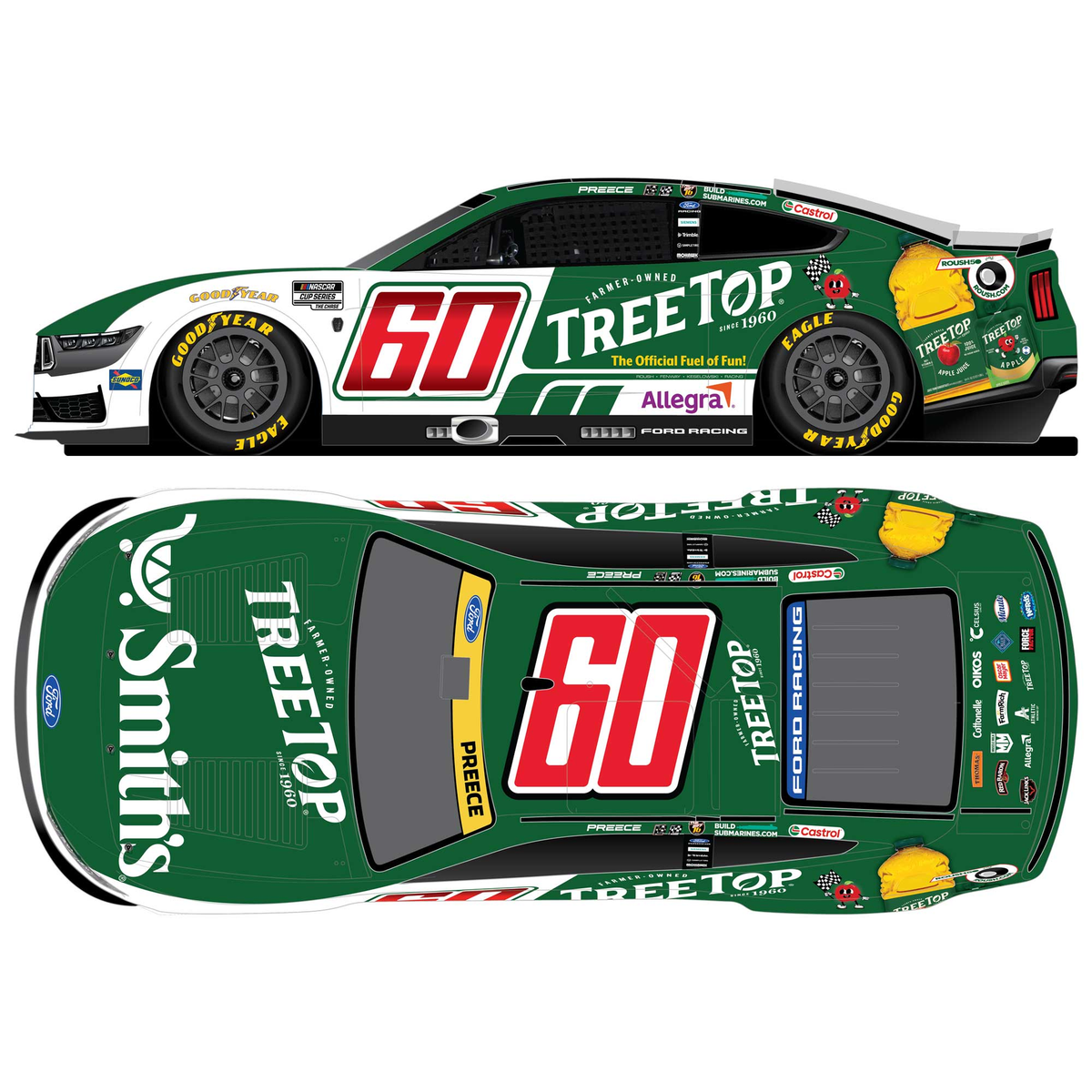 Ryan Preece 2026 Smith’s / Tree Top 1:64 Diecast