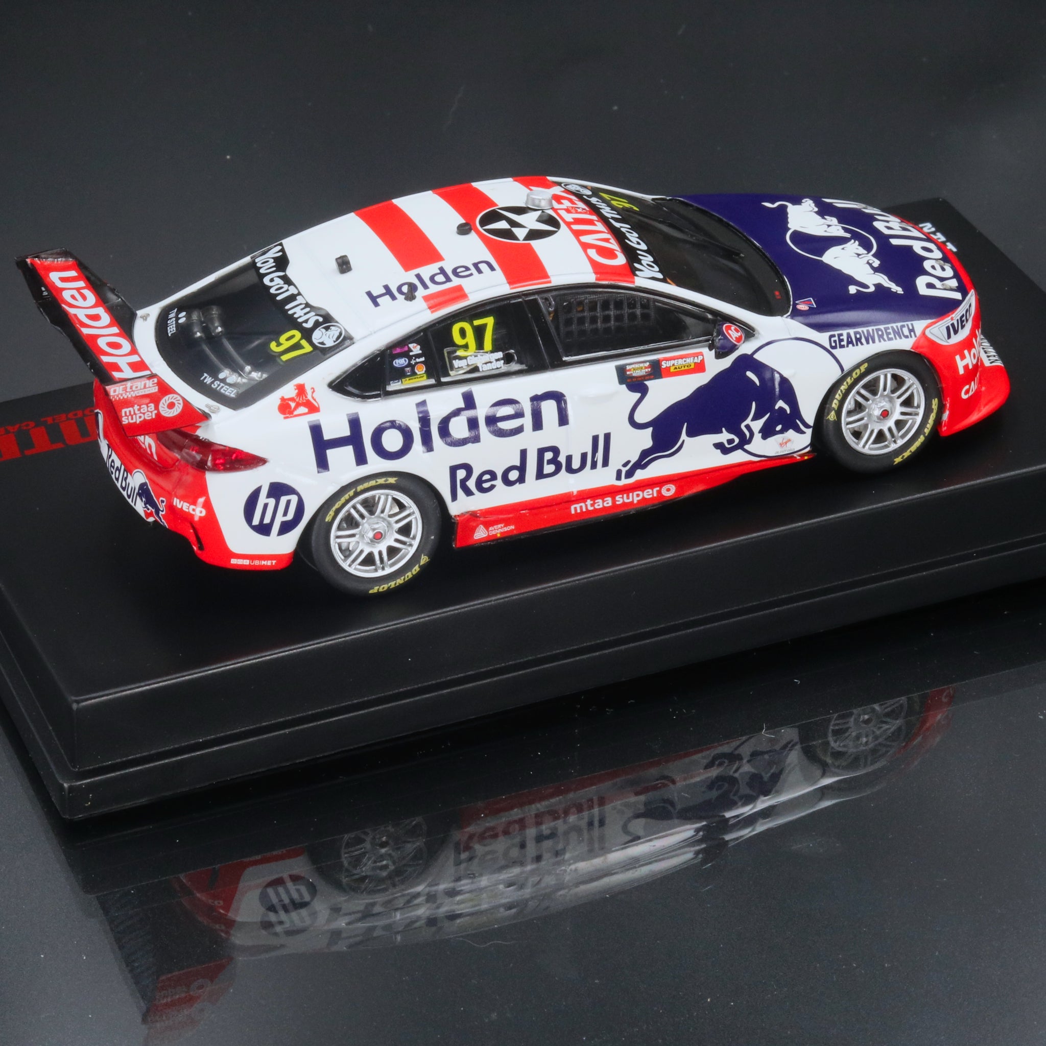 Shane van Gisbergen 2019 Red Bull Holden Racing Bathurst 1000 Retro Livery Runner Up 1:43 Diecast