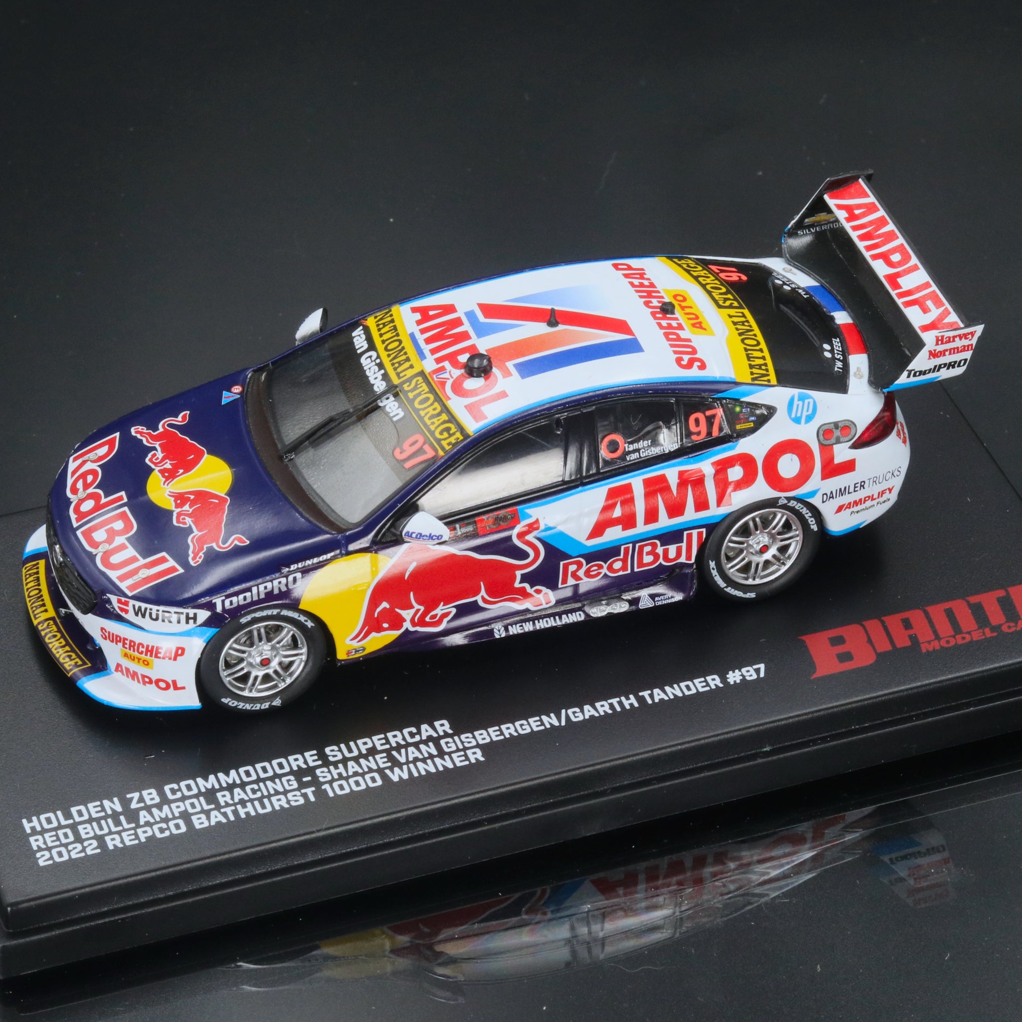 Shane van Gisbergen 2022 Red Bull Ampol Racing Bathurst 1000 Winner 1:43 Diecast