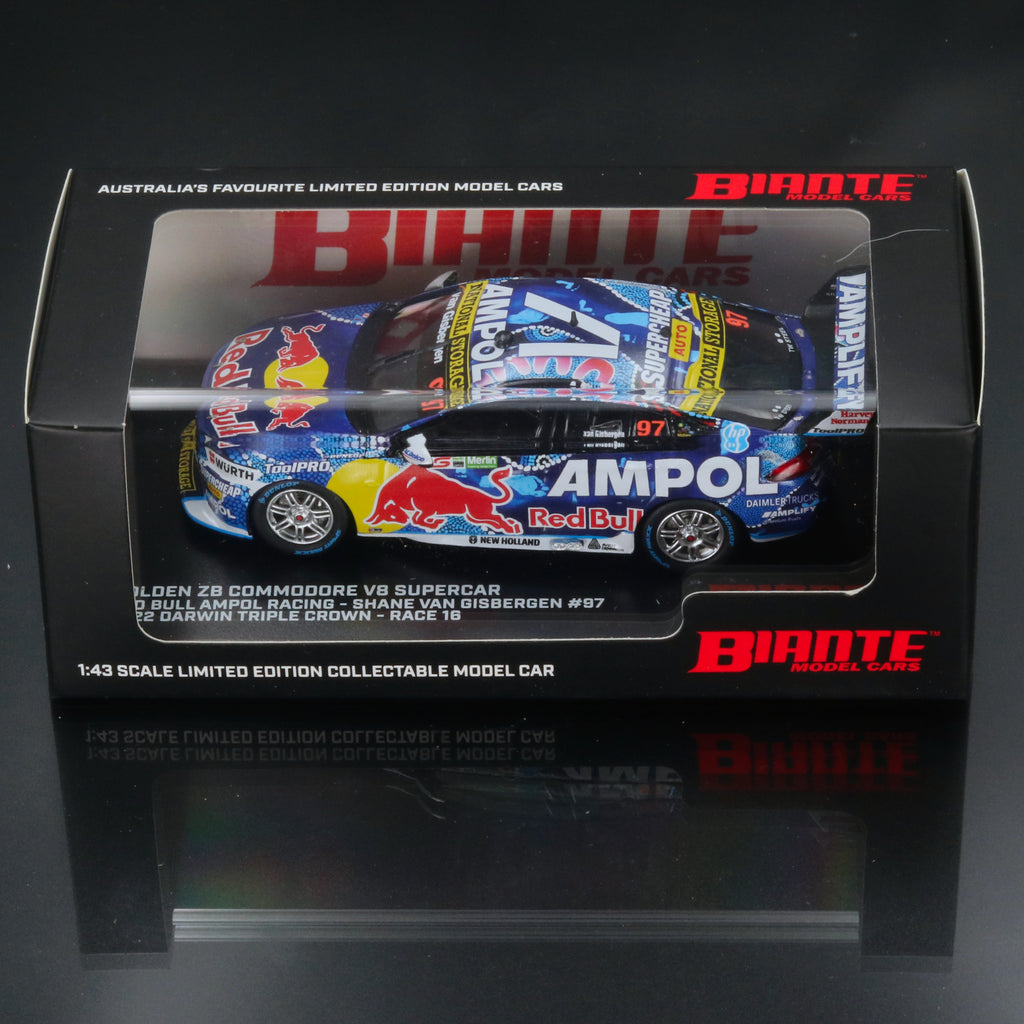 Shane van Gisbergen 2022 Red Bull Ampol Racing Merlin Darwin Triple Crown Race 16 Third Place 1:43 Diecast