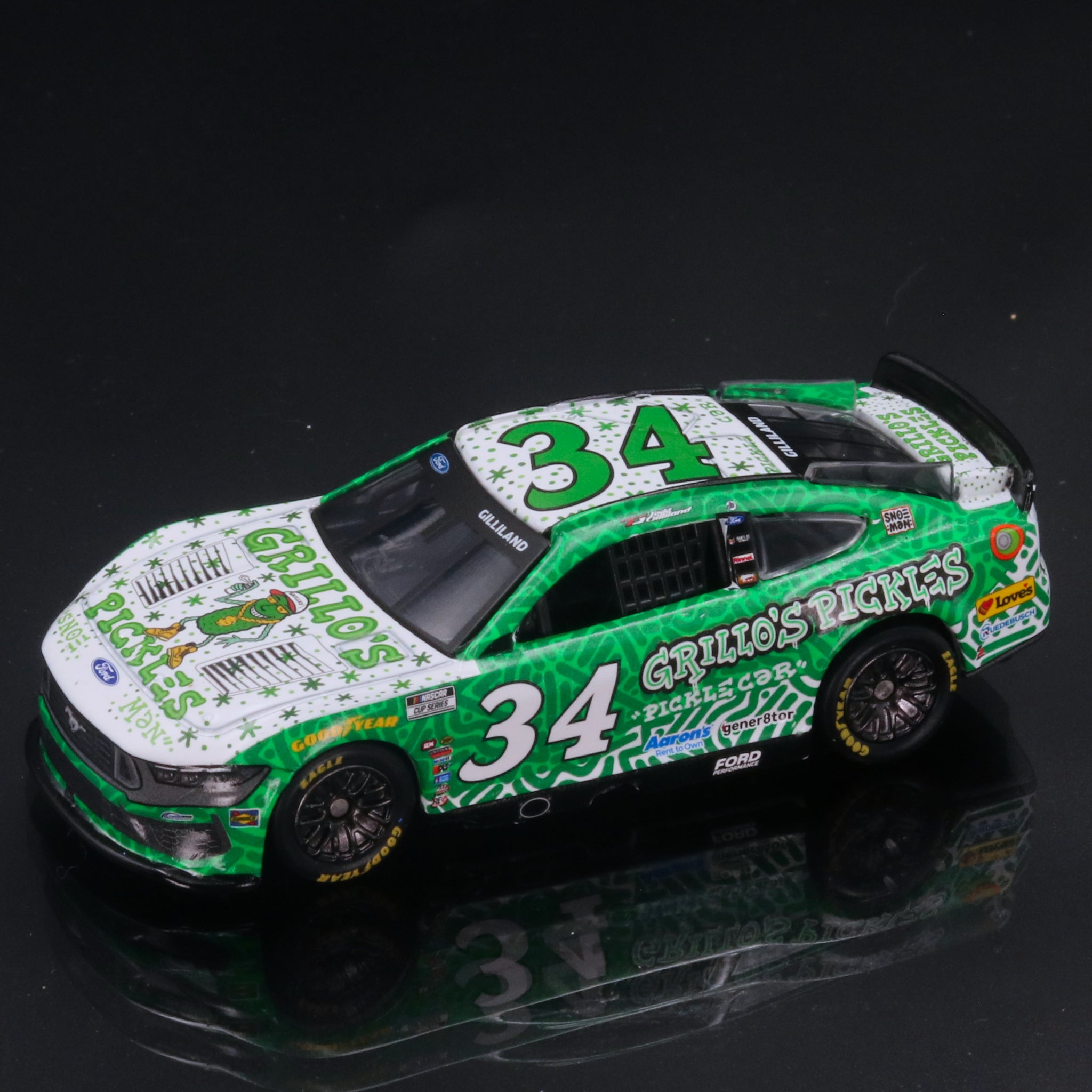 Todd Gilliland 2025 Grillo's Pickles / Snoeman 1:64 Diecast